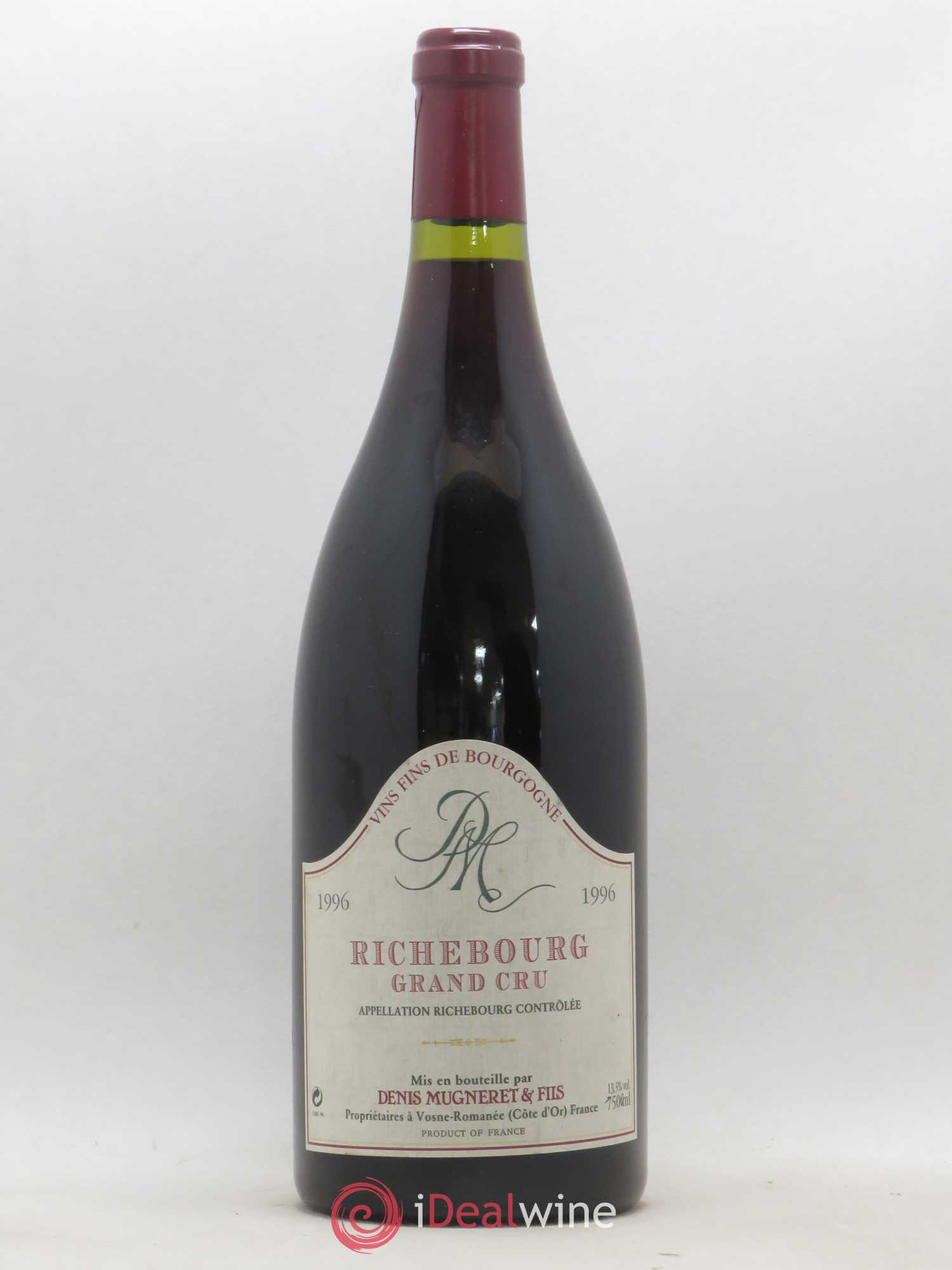 Richebourg Grand Cru Denis Mugneret et Fils 1996 - Posten von 1 Magnum - 0