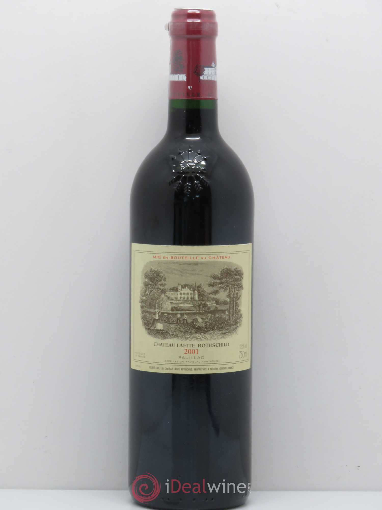 Château Lafite Rothschild 1er Grand Cru Classé 2001 - Lot de 1 bouteille - 0