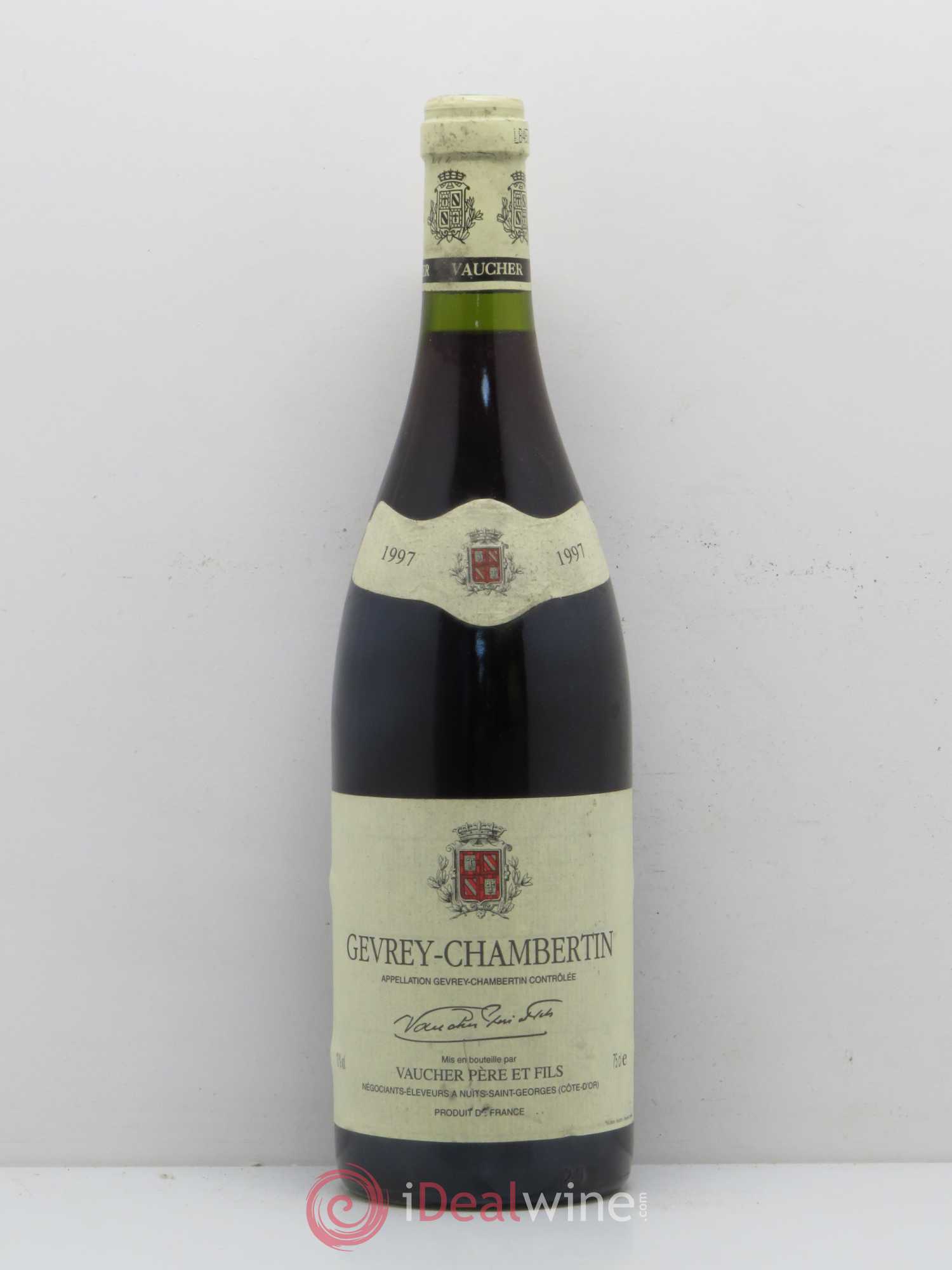 Gevrey-Chambertin Domaine Vauchet 1997 - Posten von 1 Flasche - 0