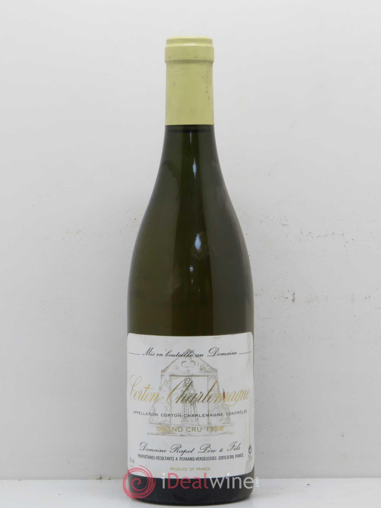 Corton-Charlemagne Grand Cru Rapet Père & Fils 1998 - Lot de 1 bouteille - 0