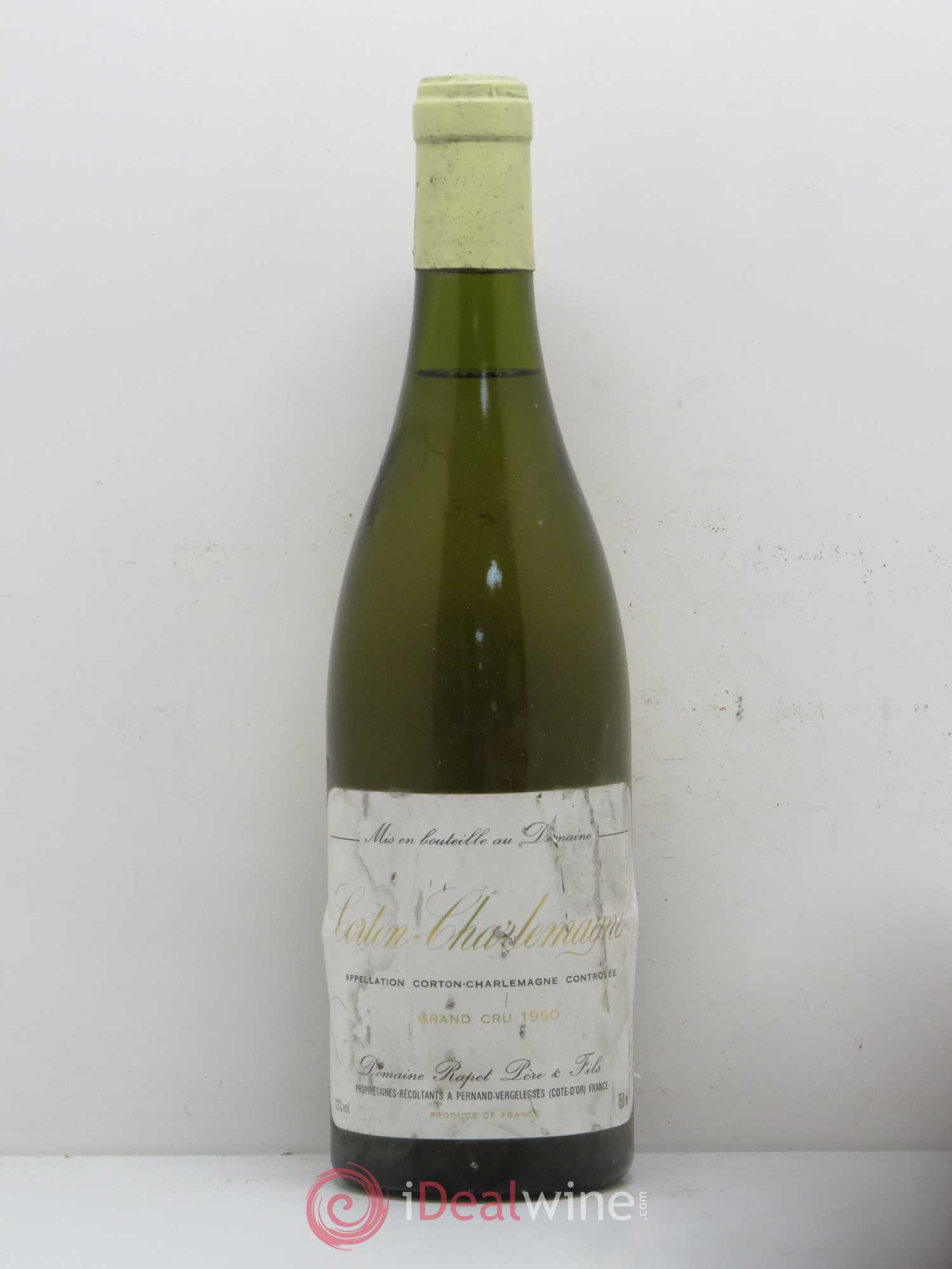 Corton-Charlemagne Grand Cru Rapet Père & Fils 1990 - Lot de 1 bouteille - 0