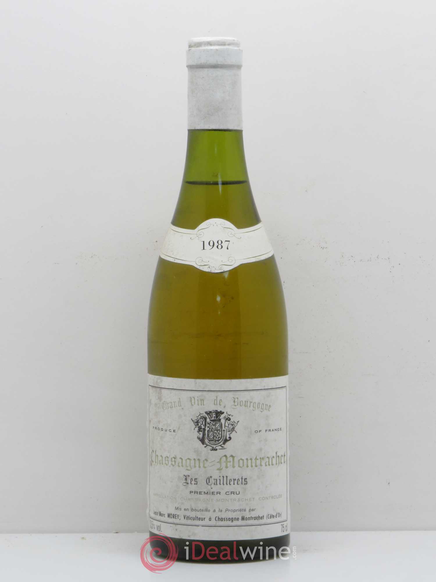 Chassagne-Montrachet 1er Cru Les Caillerets 1987 - Posten von 1 Flasche - 0