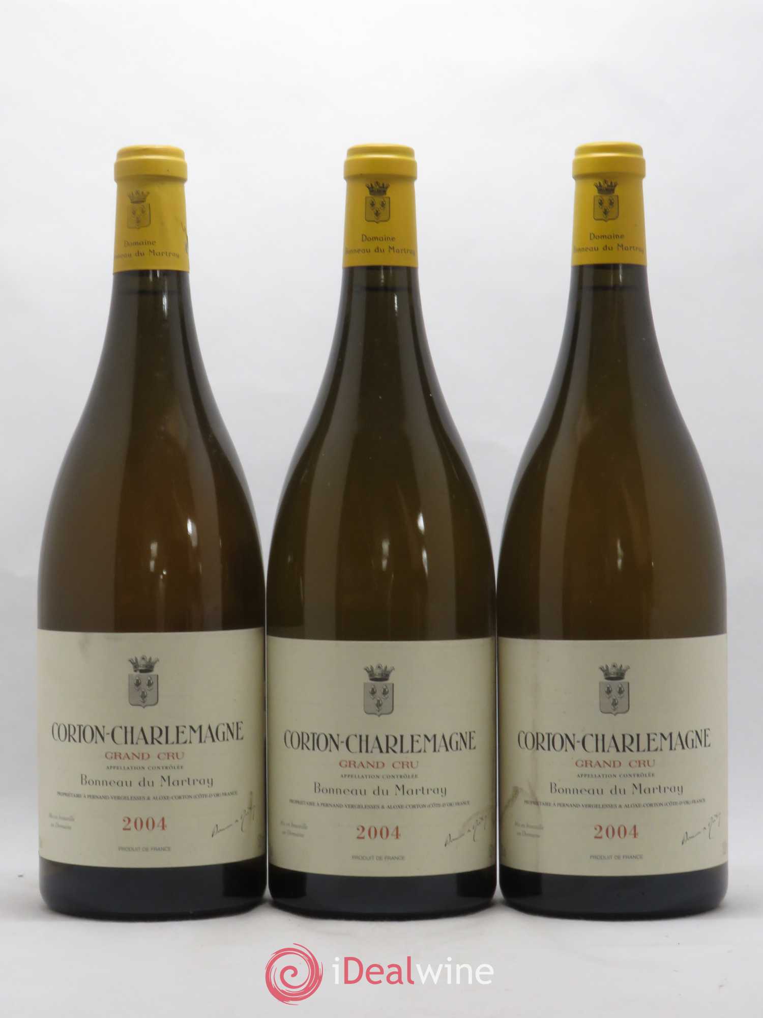 Corton-Charlemagne Grand Cru Bonneau du Martray (Domaine) 2004 - Lot de 3 magnums - 0