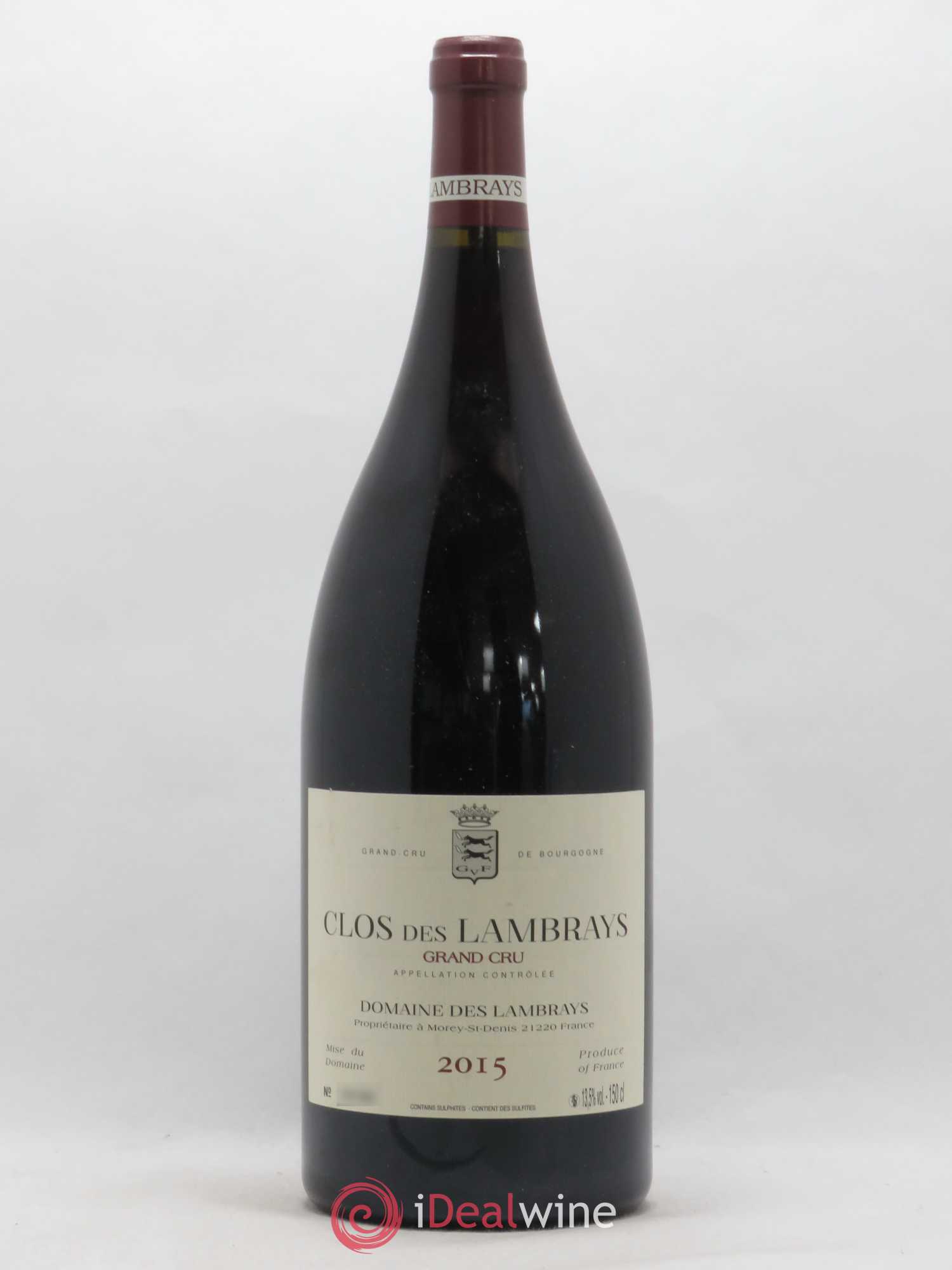 Clos des Lambrays Grand Cru Domaine des Lambrays 2015 - Lot de 1 magnum - 0
