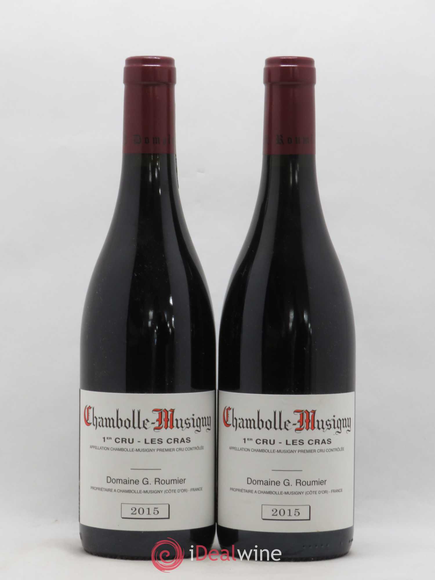 Chambolle-Musigny 1er Cru Les Cras Georges Roumier (Domaine) 2015 - Lot de 2 bouteilles - 0