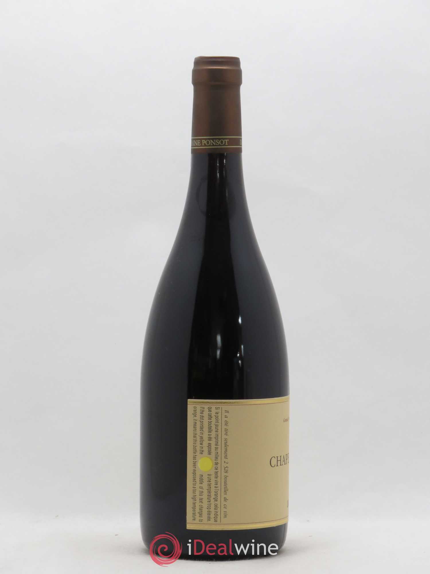 Chapelle-Chambertin Grand Cru Ponsot (Domaine) 2009 - Lot de 1 bouteille - 1
