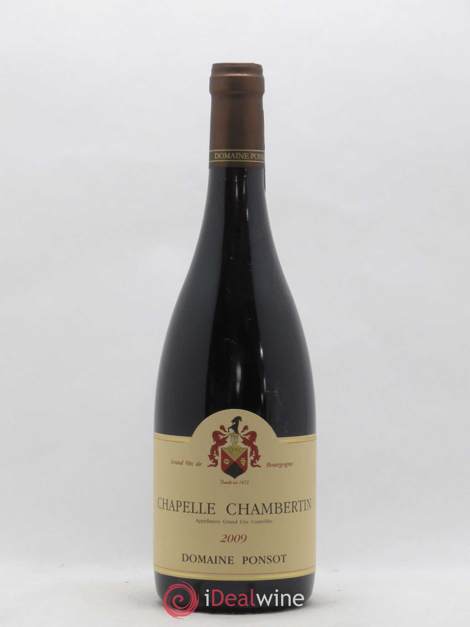 Chapelle-Chambertin Grand Cru Ponsot (Domaine) 2009 - Lot de 1 bouteille - 0