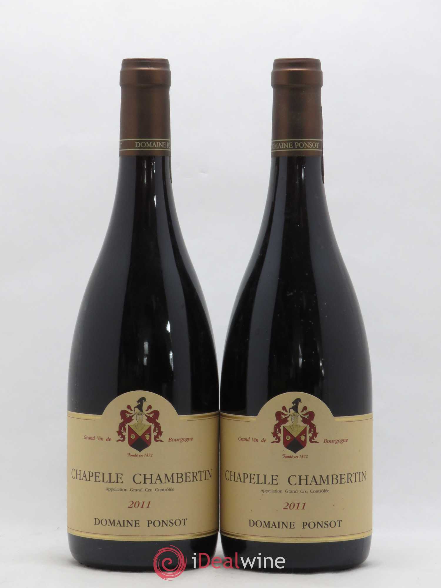 Chapelle-Chambertin Grand Cru Ponsot (Domaine) 2011 - Lot de 2 bouteilles - 0
