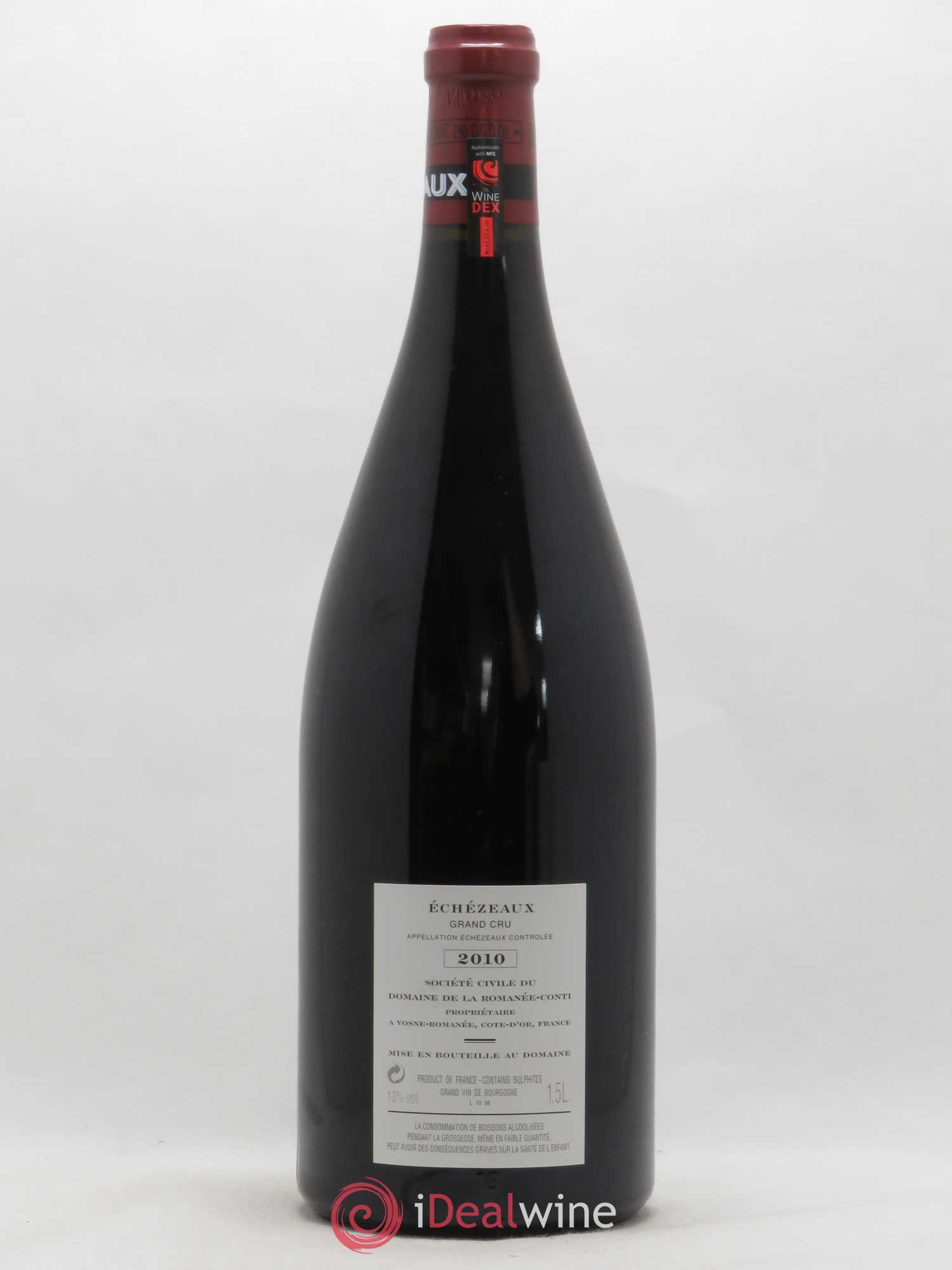Echezeaux Grand Cru Domaine de la Romanée-Conti 2010 - Lot de 1 magnum - 1