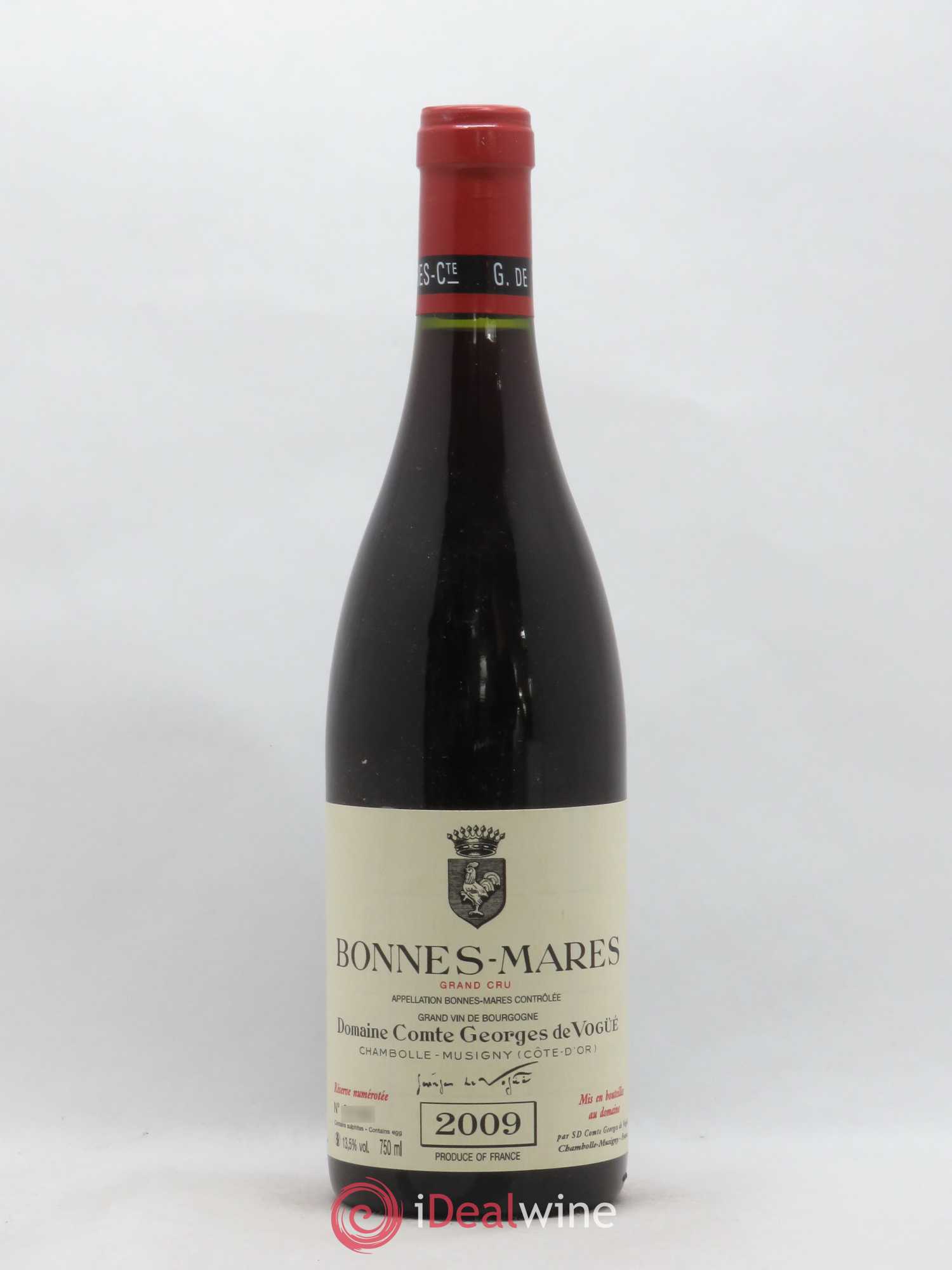 Bonnes-Mares Grand Cru Comte Georges de Vogüé 2009 - Lot de 1 bouteille - 0