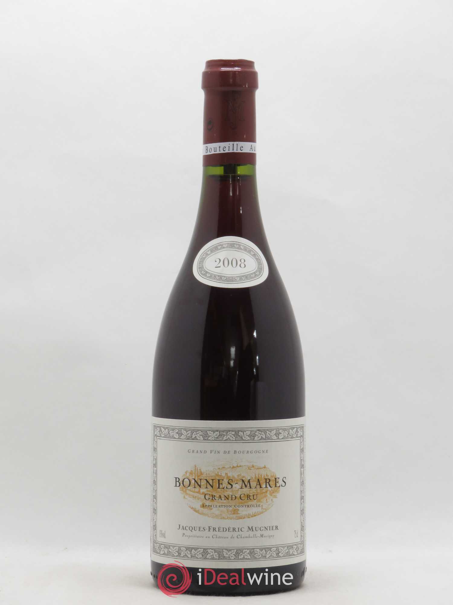 Bonnes-Mares Grand Cru Jacques-Frédéric Mugnier 2008 - Lot de 1 bouteille - 0
