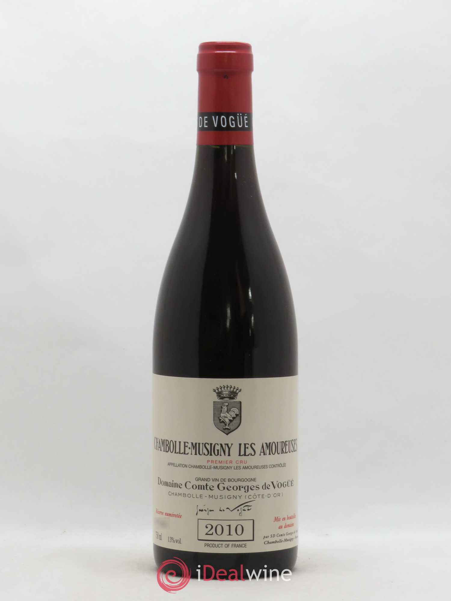 Chambolle-Musigny 1er Cru Les Amoureuses Comte Georges de Vogüé 2010 - Lot de 1 bouteille - 0