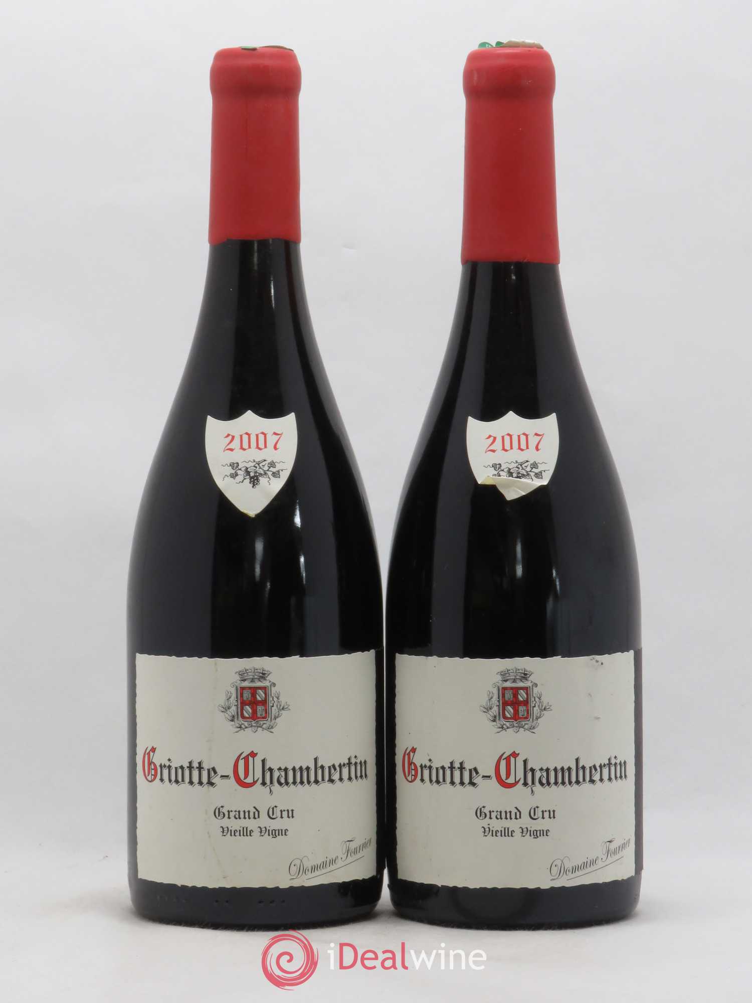 Griotte-Chambertin Grand Cru Vieille Vigne Fourrier (Domaine) 2007 - Lot de 2 bouteilles - 0