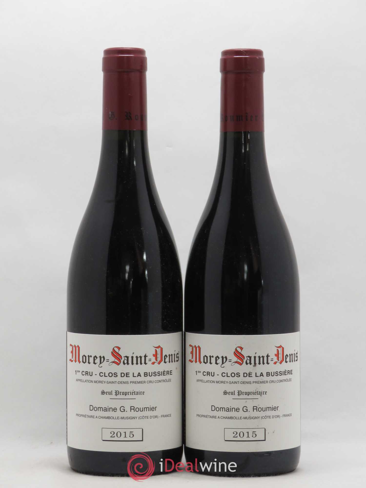 Morey-Saint-Denis 1er Cru Clos de la Bussière Georges Roumier (Domaine) 2015 - Lot de 2 bouteilles - 0