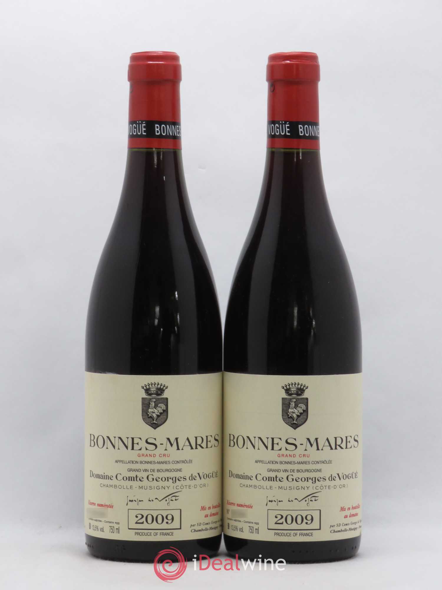 Bonnes-Mares Grand Cru Comte Georges de Vogüé 2009 - Lot de 2 bouteilles - 0