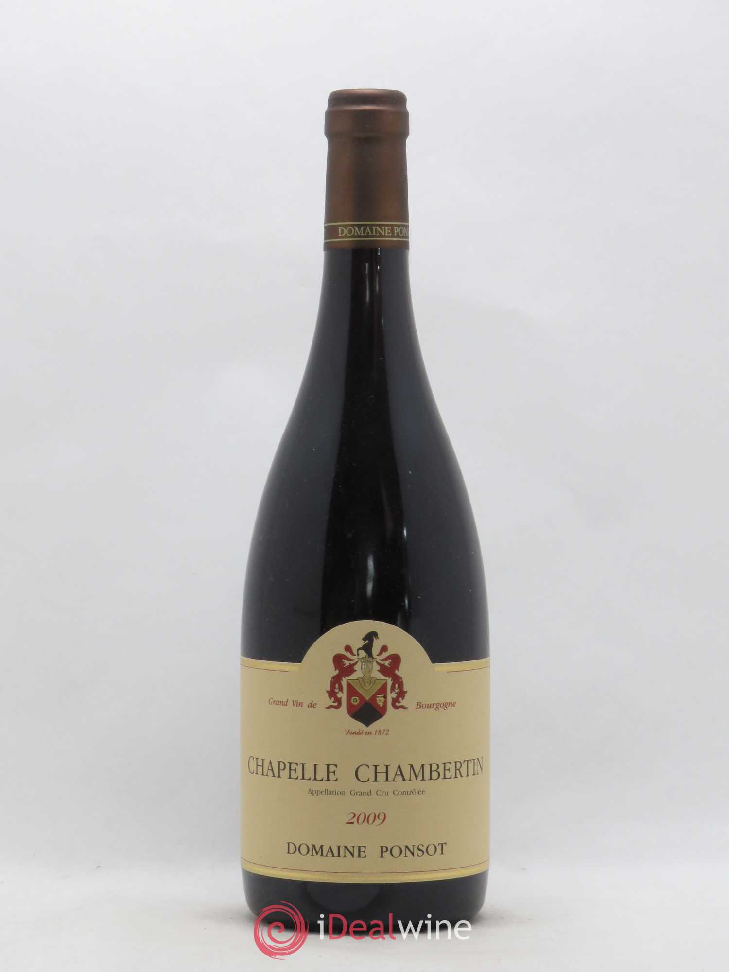 Chapelle-Chambertin Grand Cru Ponsot (Domaine) 2009 - Lot de 1 bouteille - 0