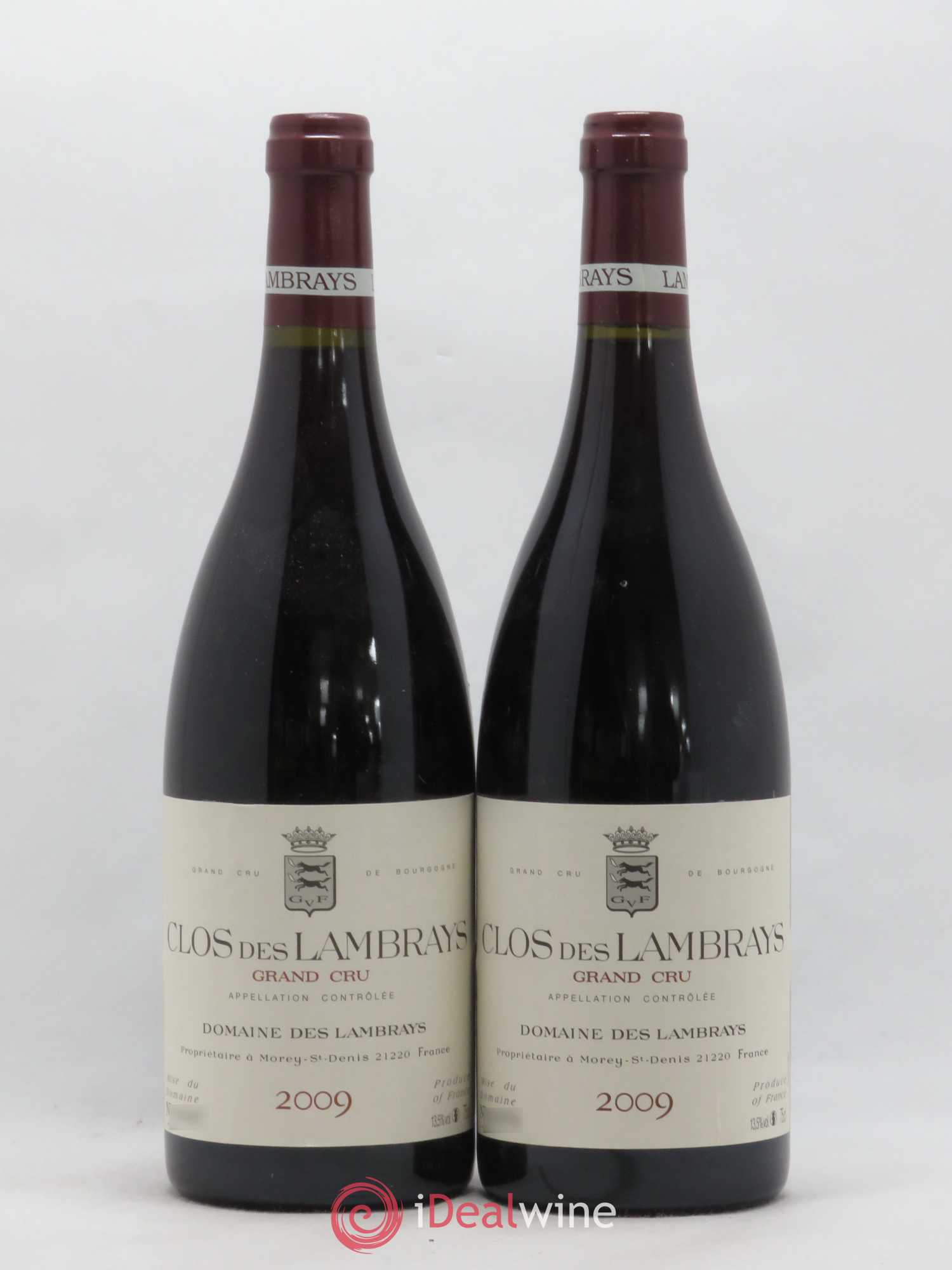 Clos des Lambrays Grand Cru Domaine des Lambrays 2009 - Lot de 2 bouteilles - 0