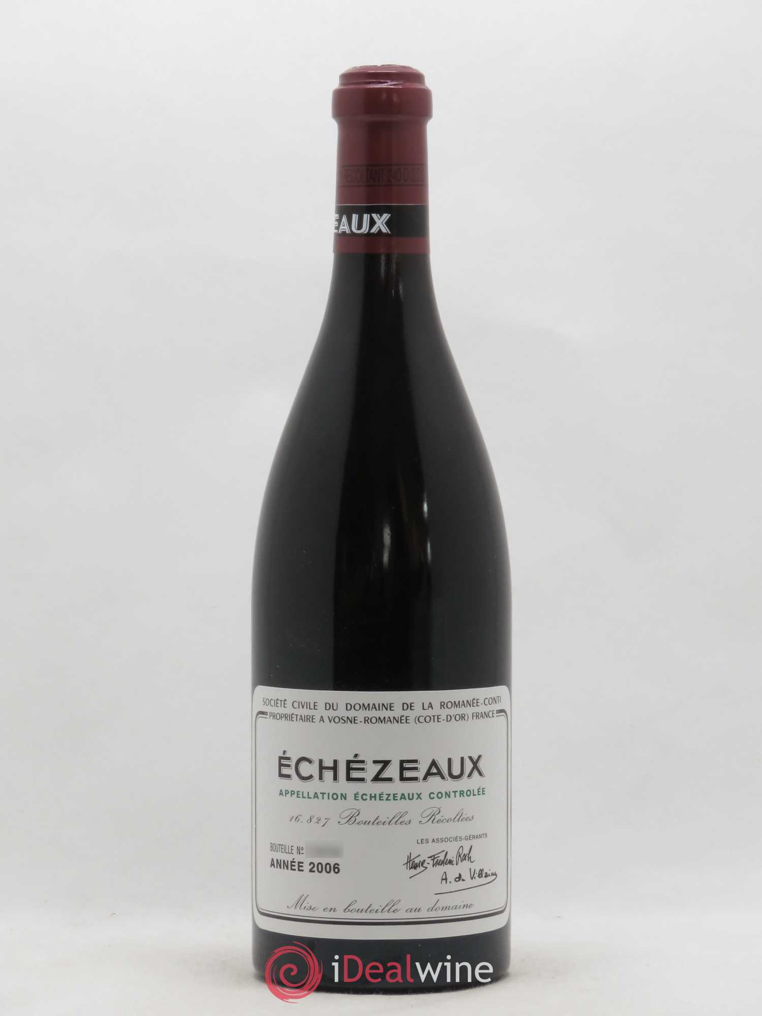 Echezeaux Grand Cru Domaine de la Romanée-Conti 2006 - Lot de 1 bouteille - 0