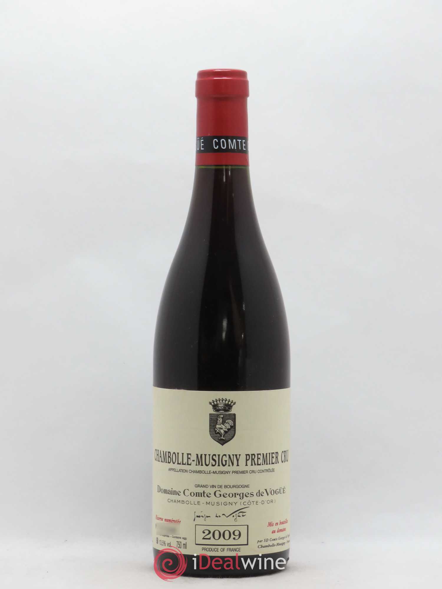 Chambolle-Musigny 1er Cru Comte Georges de Vogüé 2009 - Lot de 1 bouteille - 0