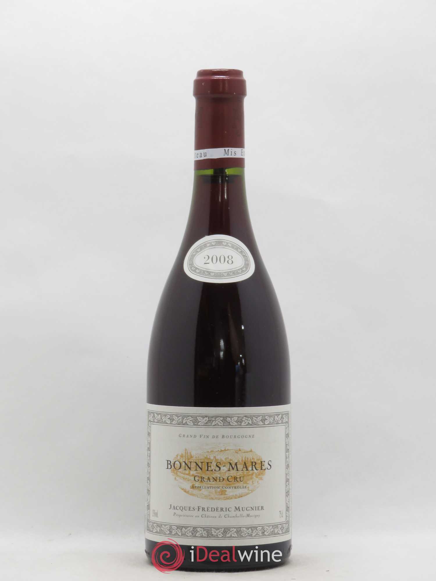 Bonnes-Mares Grand Cru Jacques-Frédéric Mugnier 2008 - Lot de 1 bouteille - 0