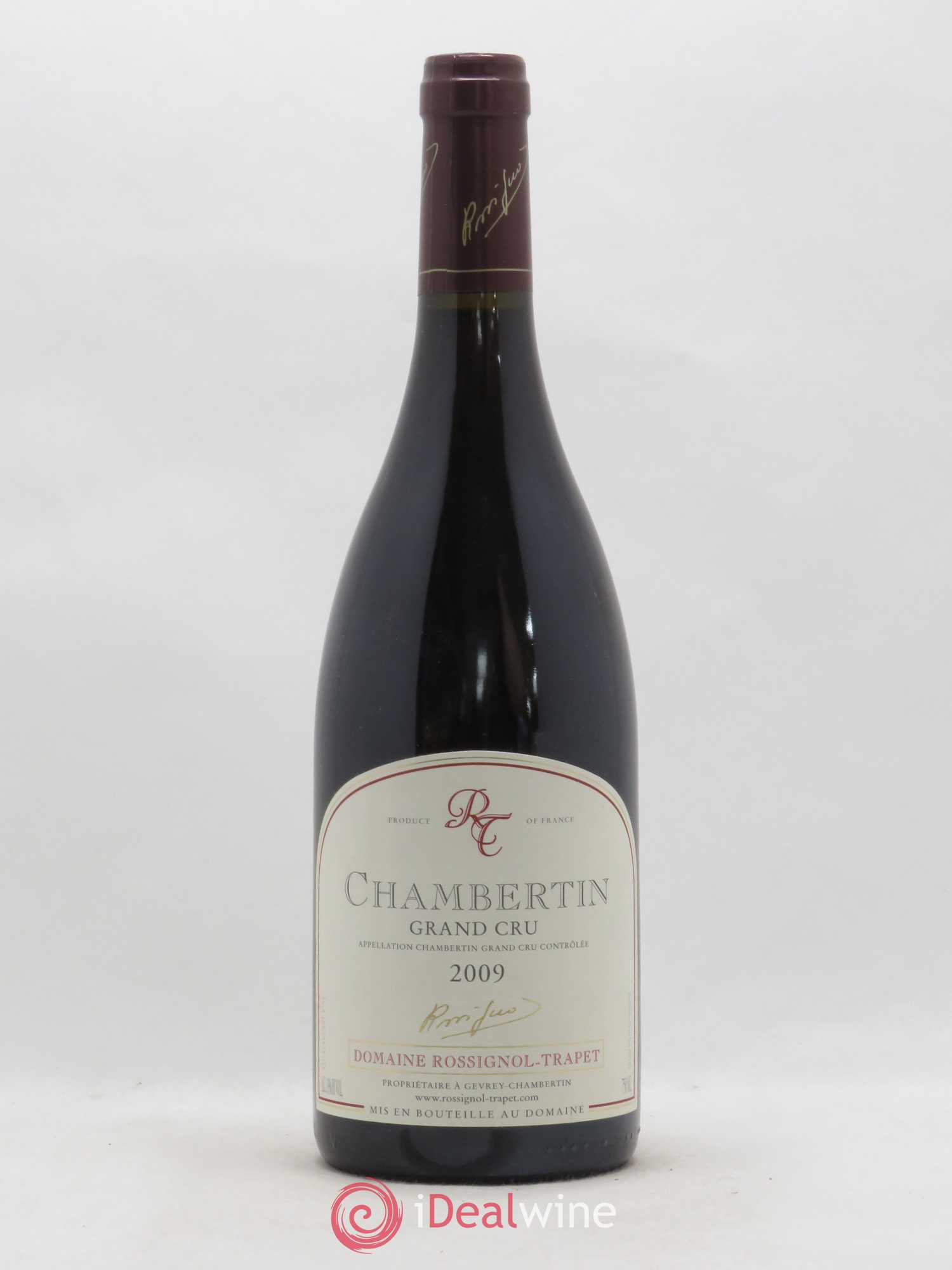 Chambertin Grand Cru Rossignol-Trapet (Domaine) 2009 - Lot de 1 bouteille - 0