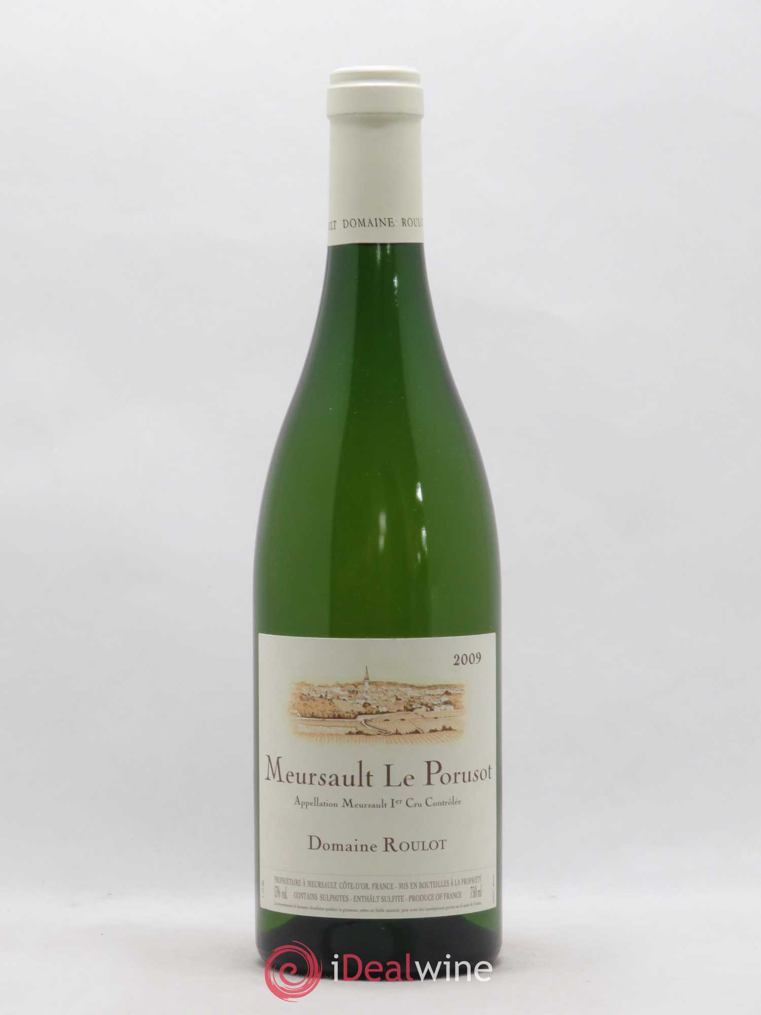 Meursault 1er Cru Le Porusot Roulot (Domaine) 2009 - Lot de 1 bouteille - 0