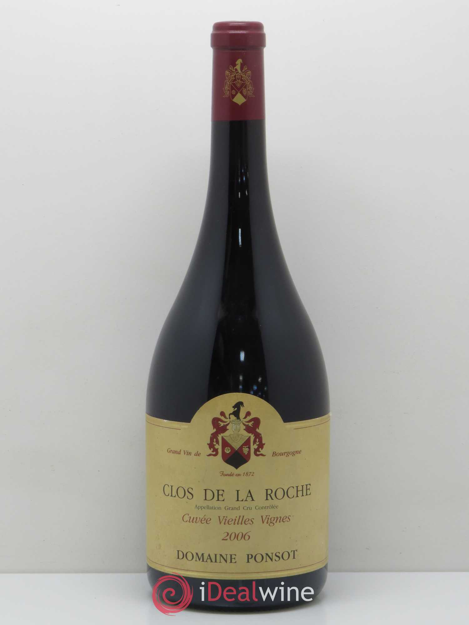 Clos de la Roche Grand Cru Vieilles Vignes Ponsot (Domaine) 2006 - Lot de 1 magnum - 0
