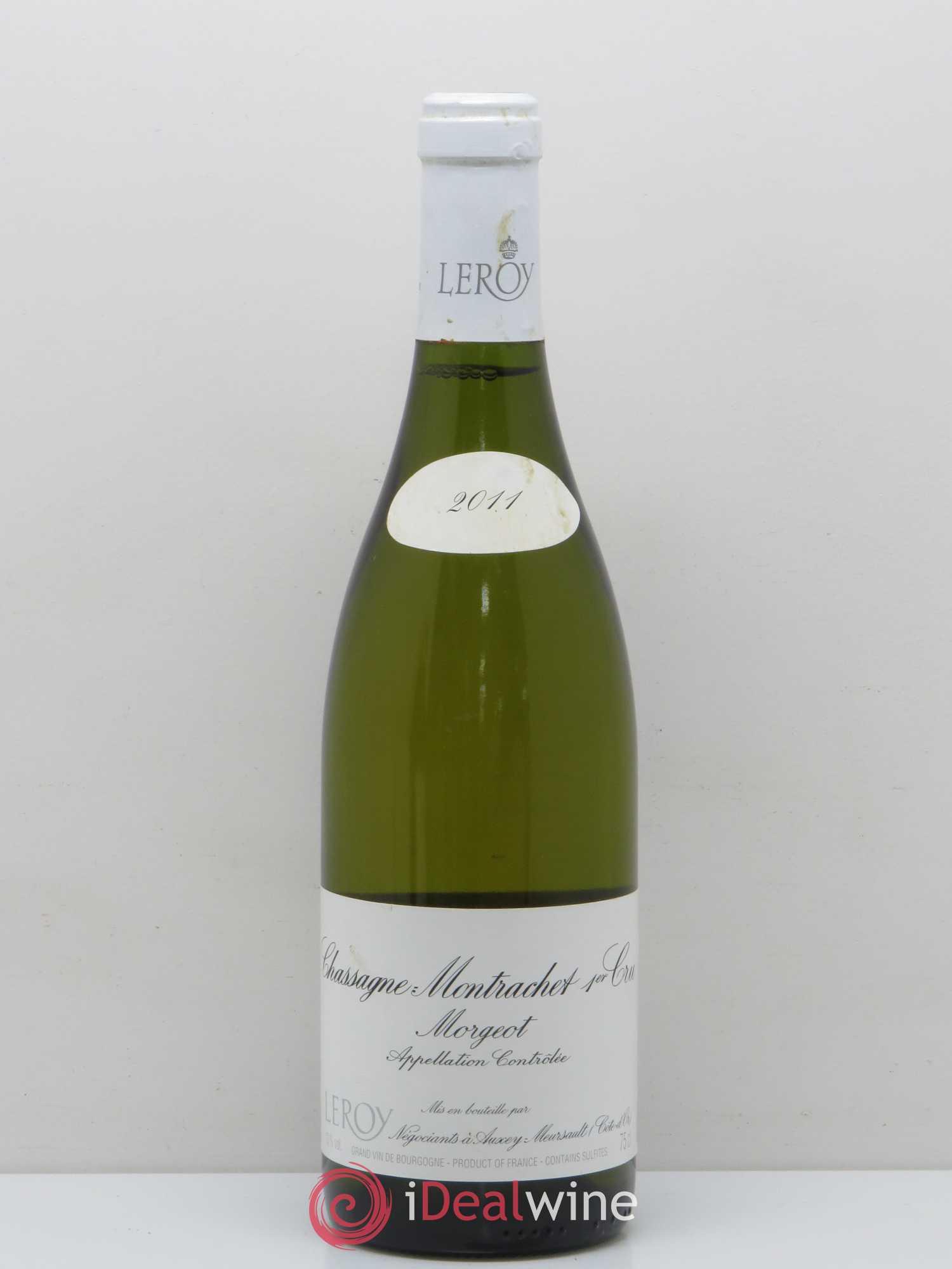 Chassagne-Montrachet 1er Cru Morgeot Leroy SA 2011 - Lot de 1 bouteille - 0