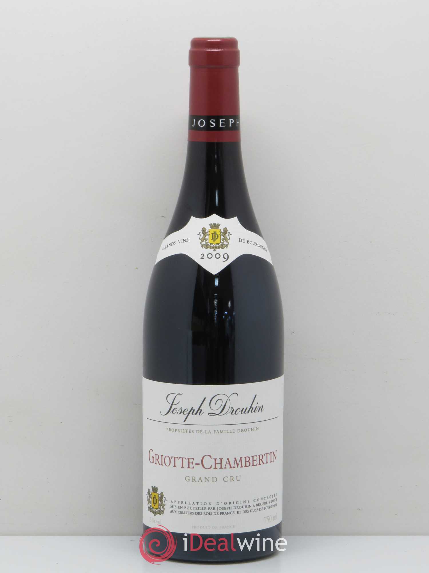 Griotte-Chambertin Grand Cru Joseph Drouhin 2009 - Lot de 1 bouteille - 0