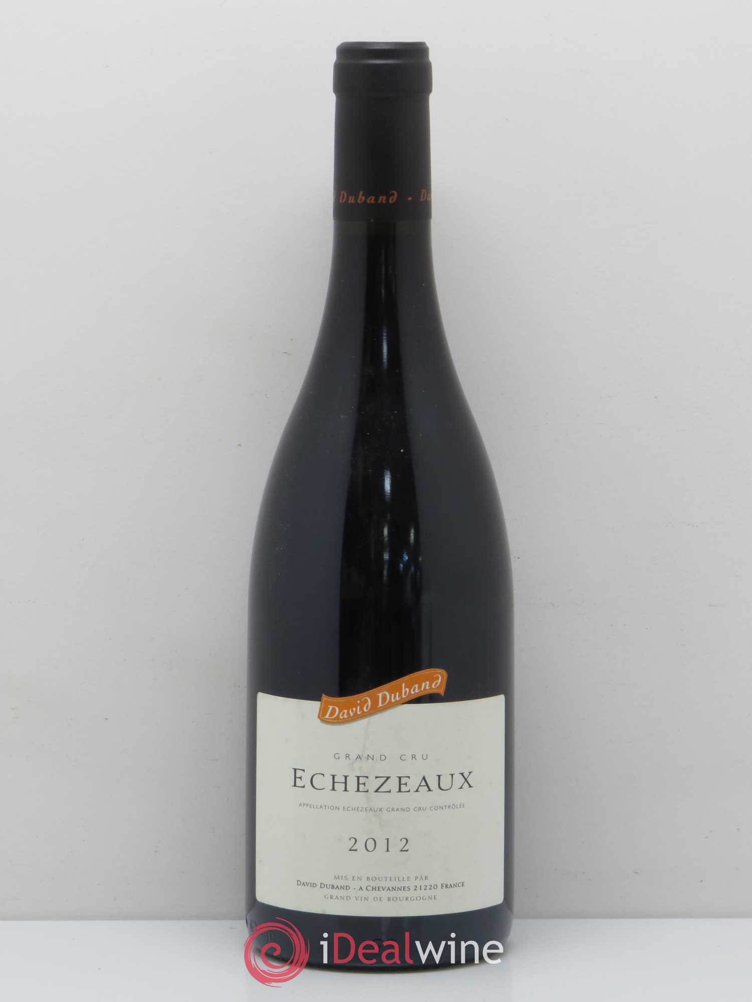 Echezeaux Grand Cru David Duband (Domaine) 2012 - Lot de 1 bouteille - 0