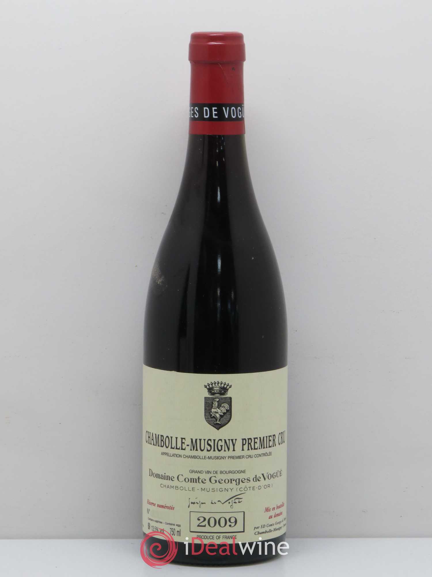 Chambolle-Musigny 1er Cru Comte Georges de Vogüé 2009 - Lot de 1 bouteille - 0