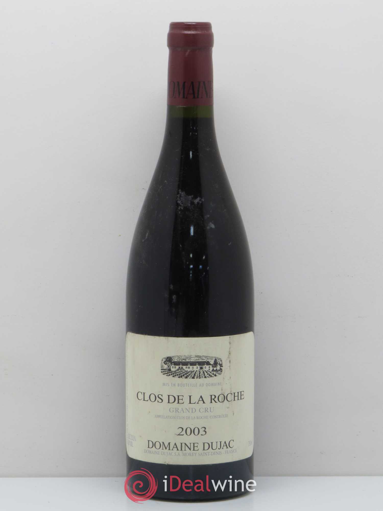 Clos de la Roche Grand Cru Dujac (Domaine) 2003 - Lot de 1 bouteille - 0