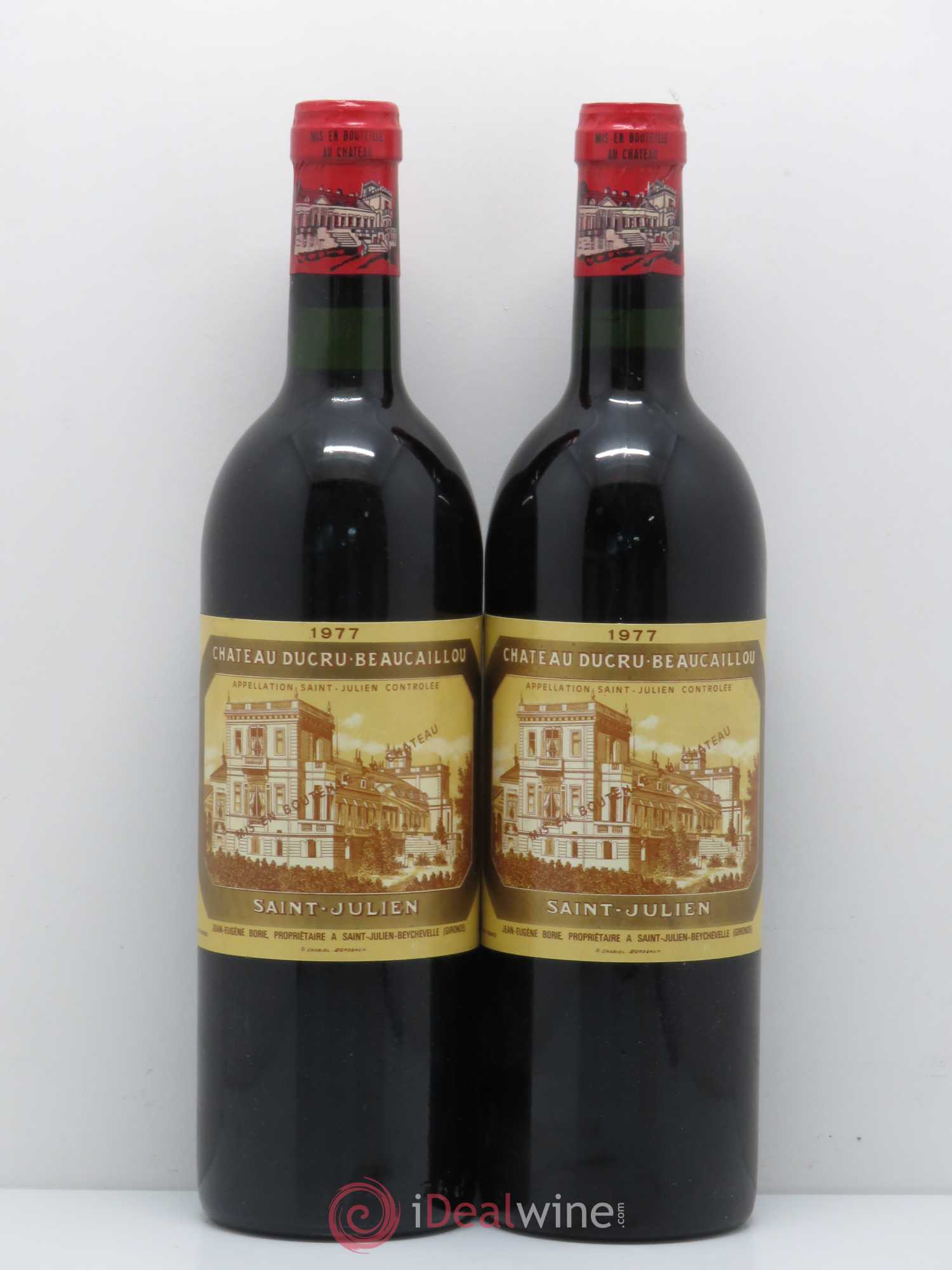 Château Ducru Beaucaillou 2ème Grand Cru Classé 1977 - Lot de 2 bouteilles - 0