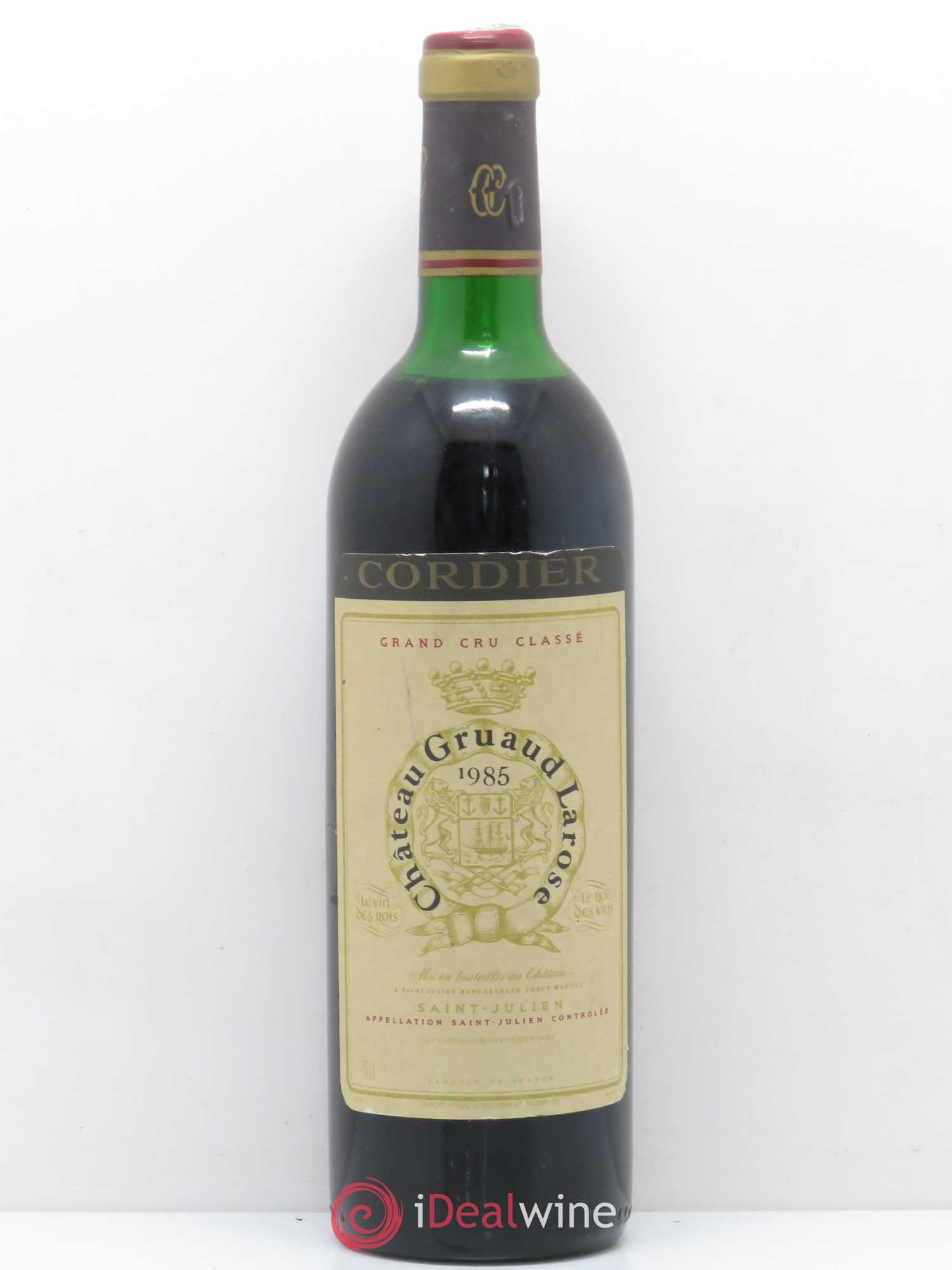 Château Gruaud Larose 2ème Grand Cru Classé 1985 - Lot de 1 bouteille - 0
