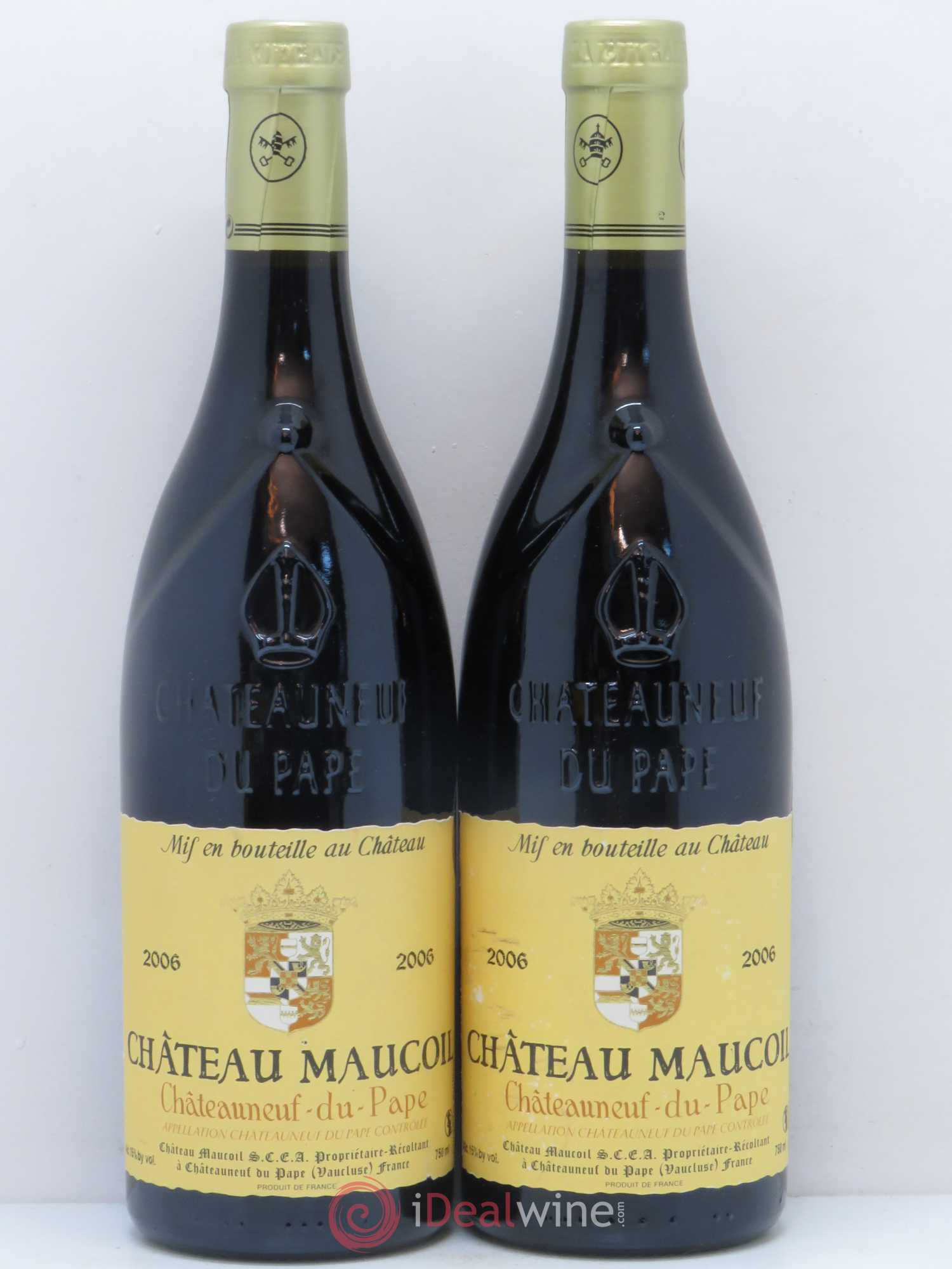 Châteauneuf-du-Pape Château Maucoil 2006 - Lot de 2 bouteilles - 0
