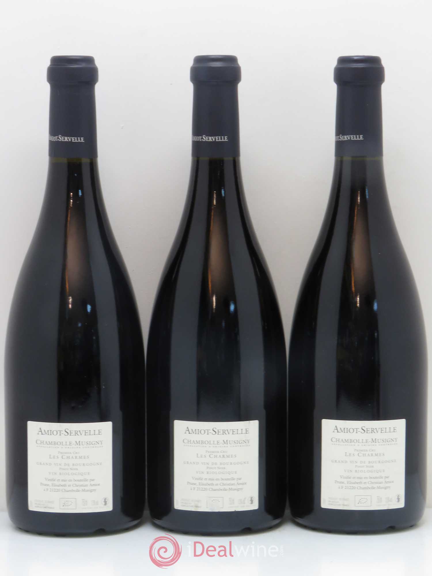 Chambolle-Musigny 1er Cru Les Charmes Amiot Servelle 2013 - Posten von 3 Flaschen - 1
