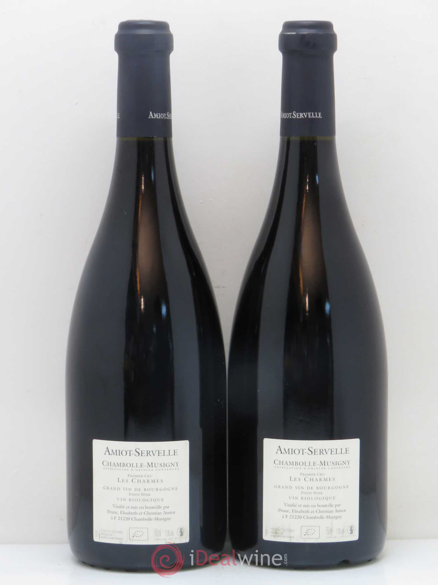 Chambolle-Musigny 1er Cru Les Charmes Amiot Servelle 2013 - Posten von 2 Flaschen - 1