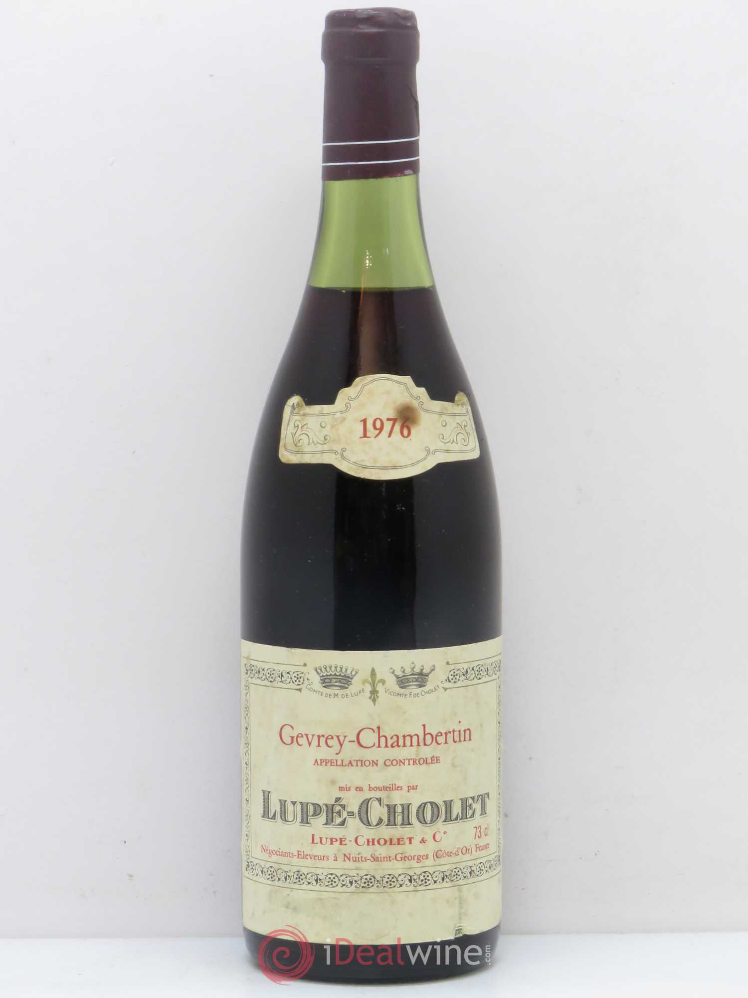 Gevrey-Chambertin Lupe Cholet 1976 - Lot de 1 bouteille - 0