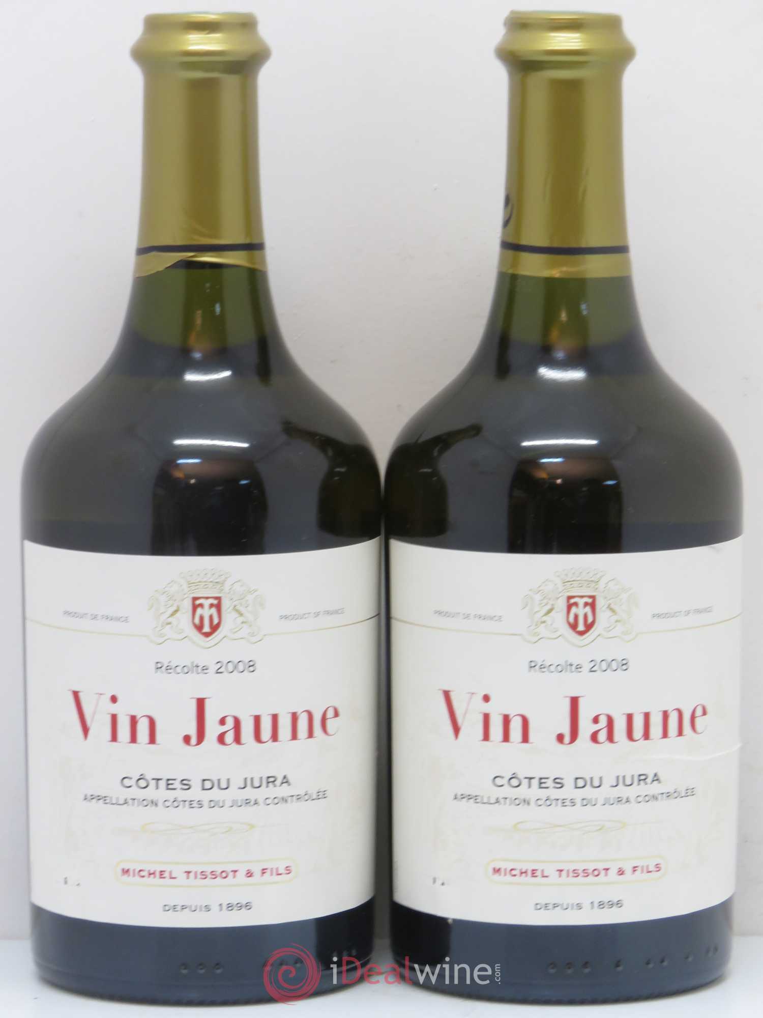 Arbois Vin Jaune Michel Tissot 2008 - Lot de 2 bouteilles - 0