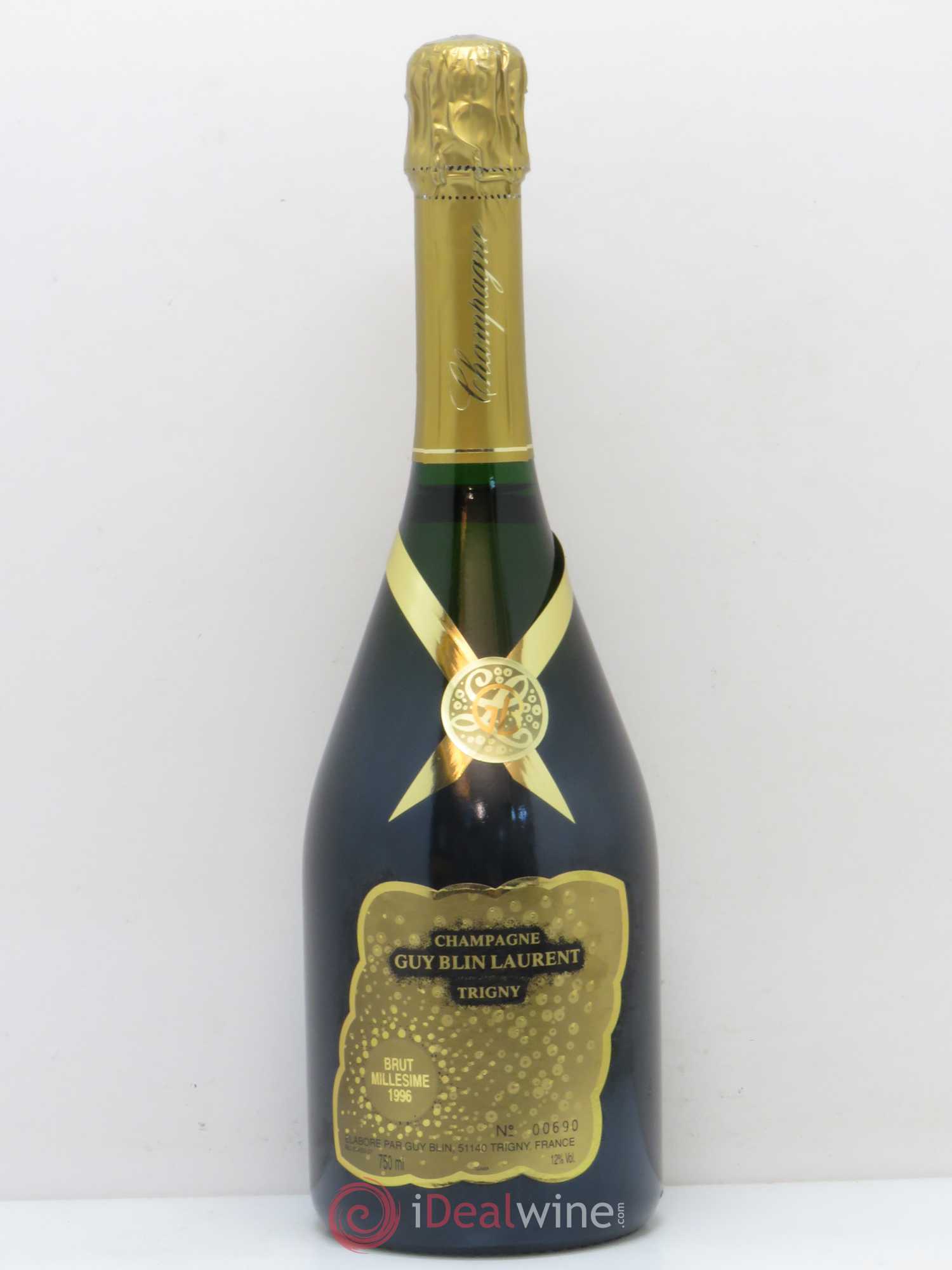 Champagne Guy Blin Laurent 1996 - Posten von 1 Flasche - 0