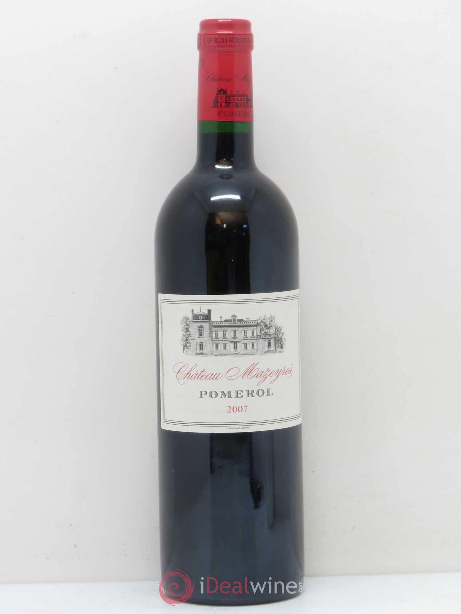 Château Mazeyres 2007 - Lot de 1 bouteille - 0