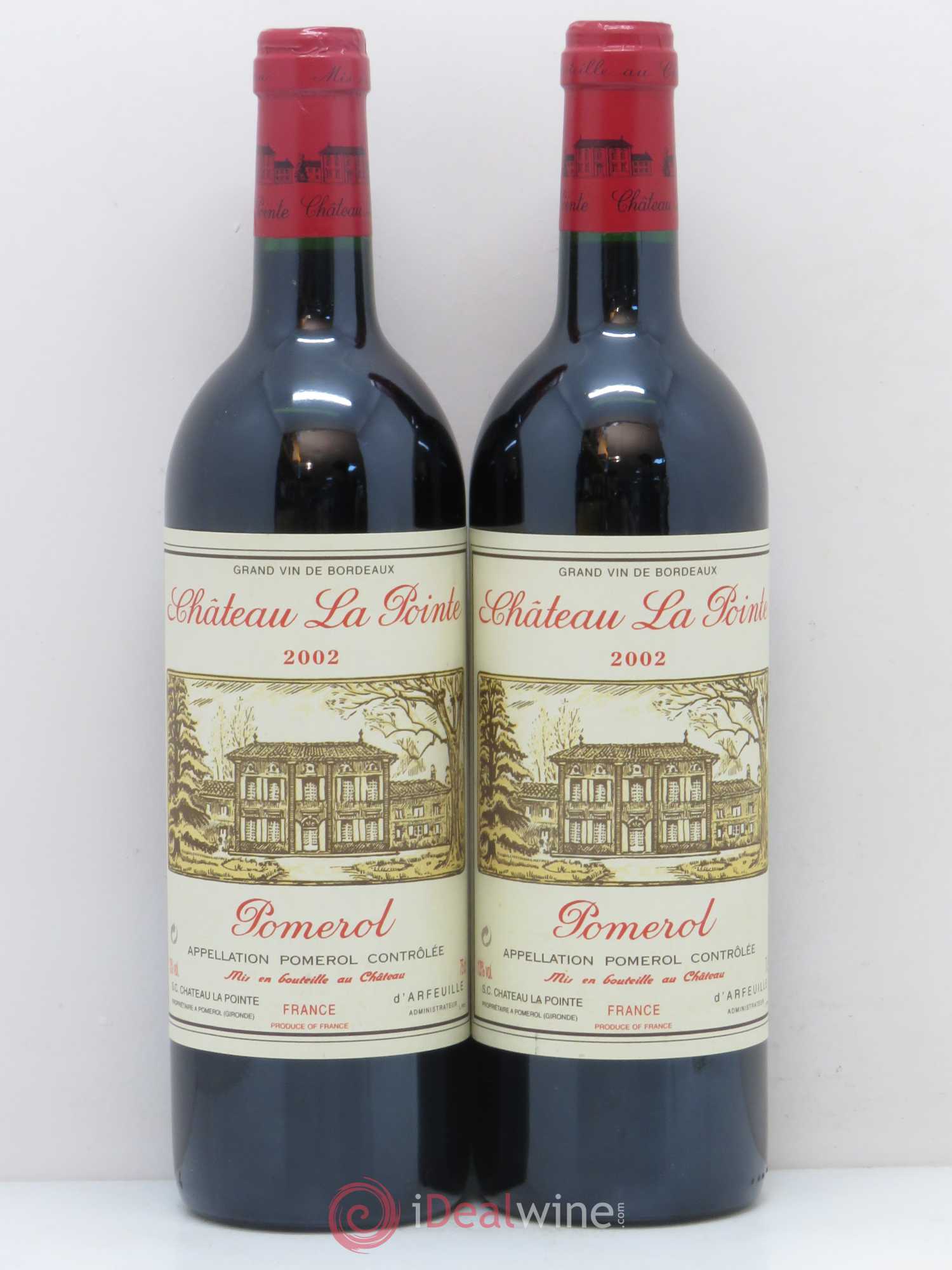 Château la Pointe 2002 - Posten von 2 Flaschen - 0