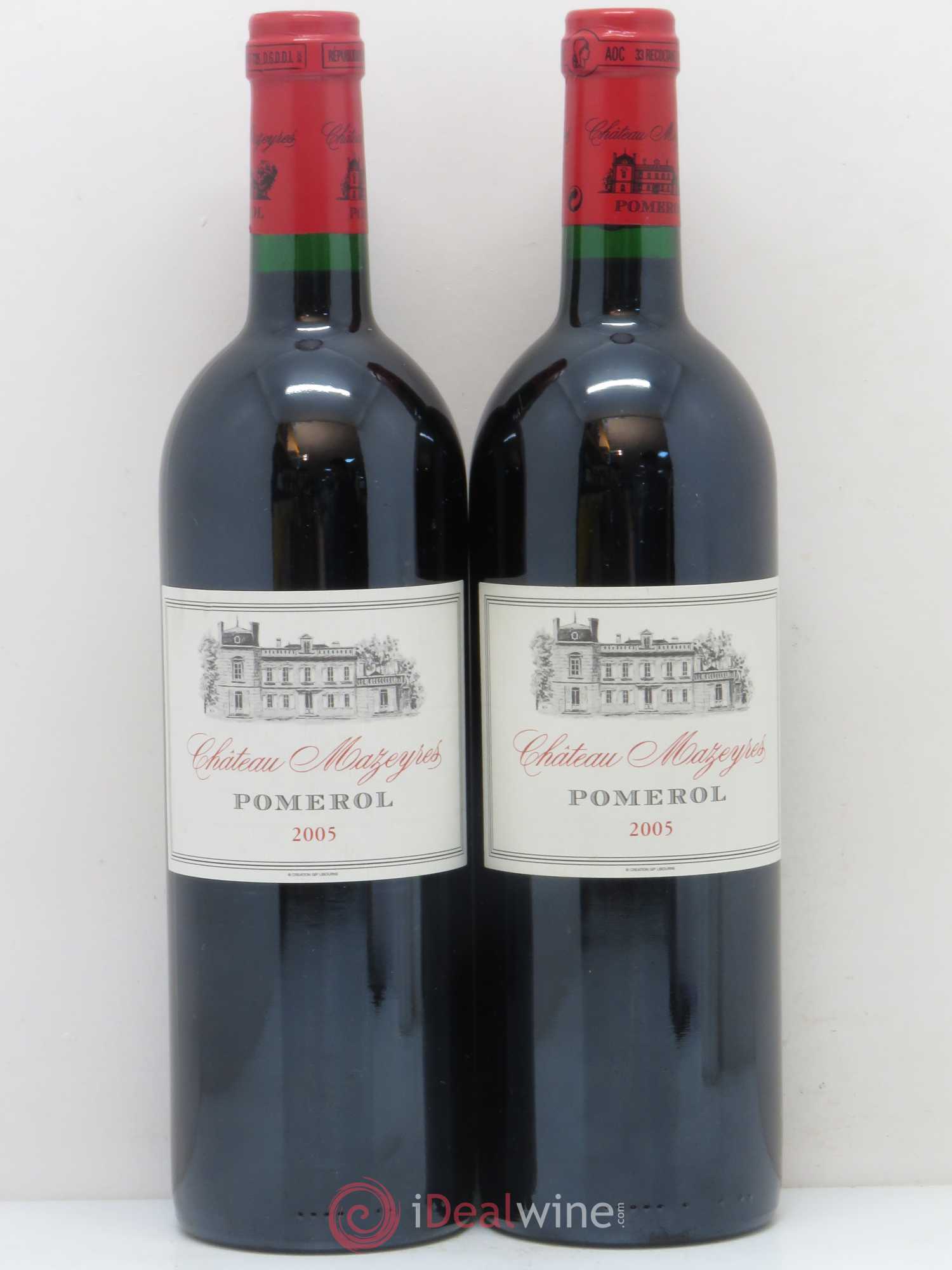 Château Mazeyres 2005 - Lot de 2 bouteilles - 0