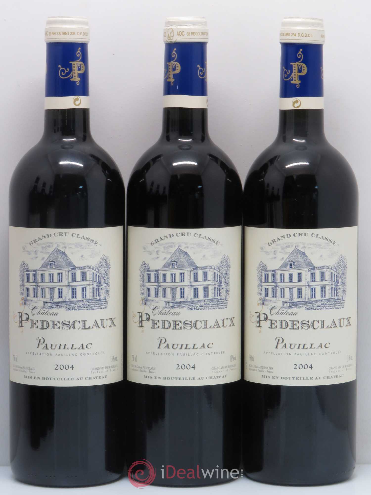 Château Pedesclaux 5ème Grand Cru Classé 2004 - Lot de 6 bouteilles - 1