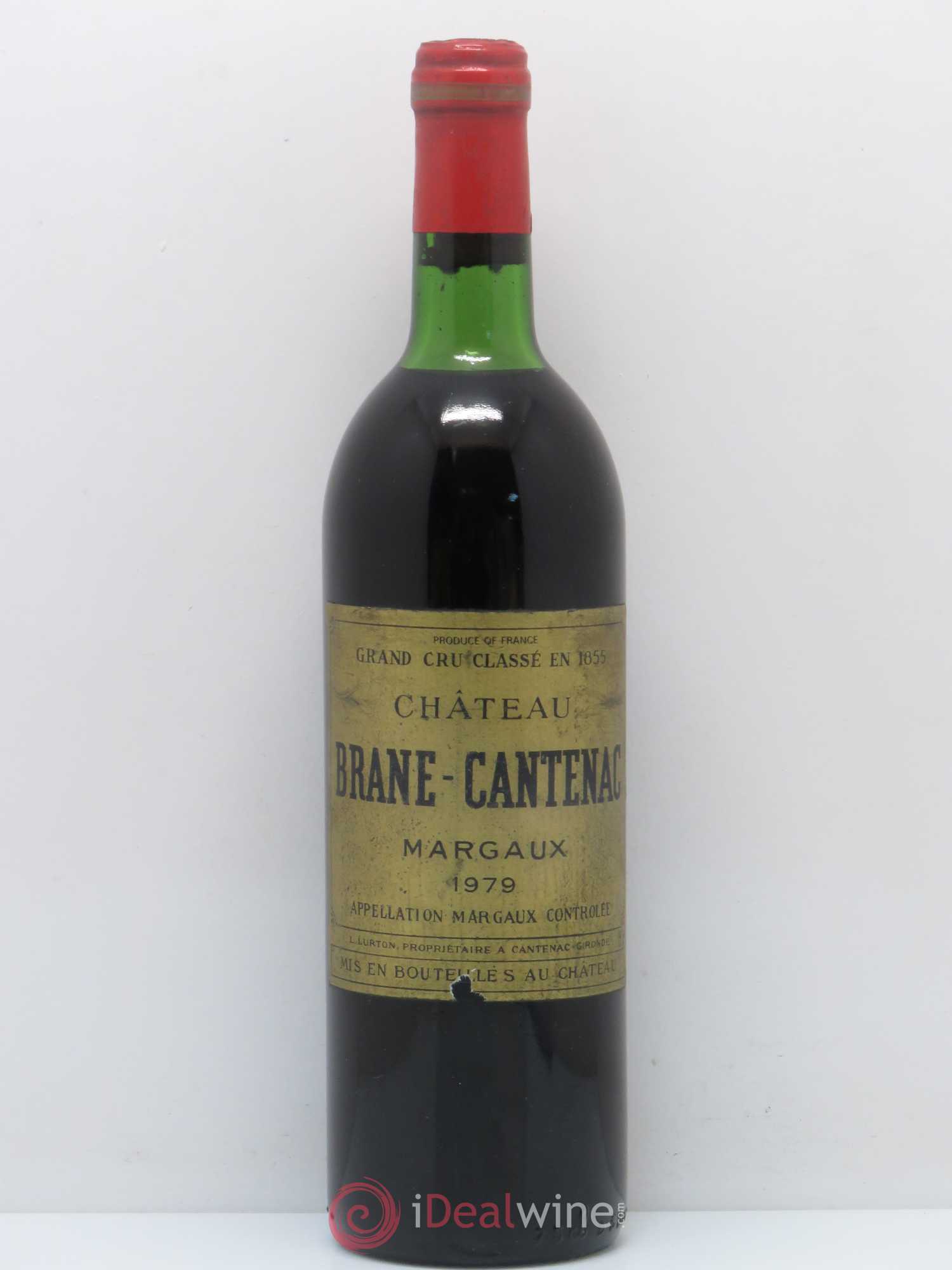 Château Brane Cantenac 2ème Grand Cru Classé 1979 - Lot de 1 bouteille - 0