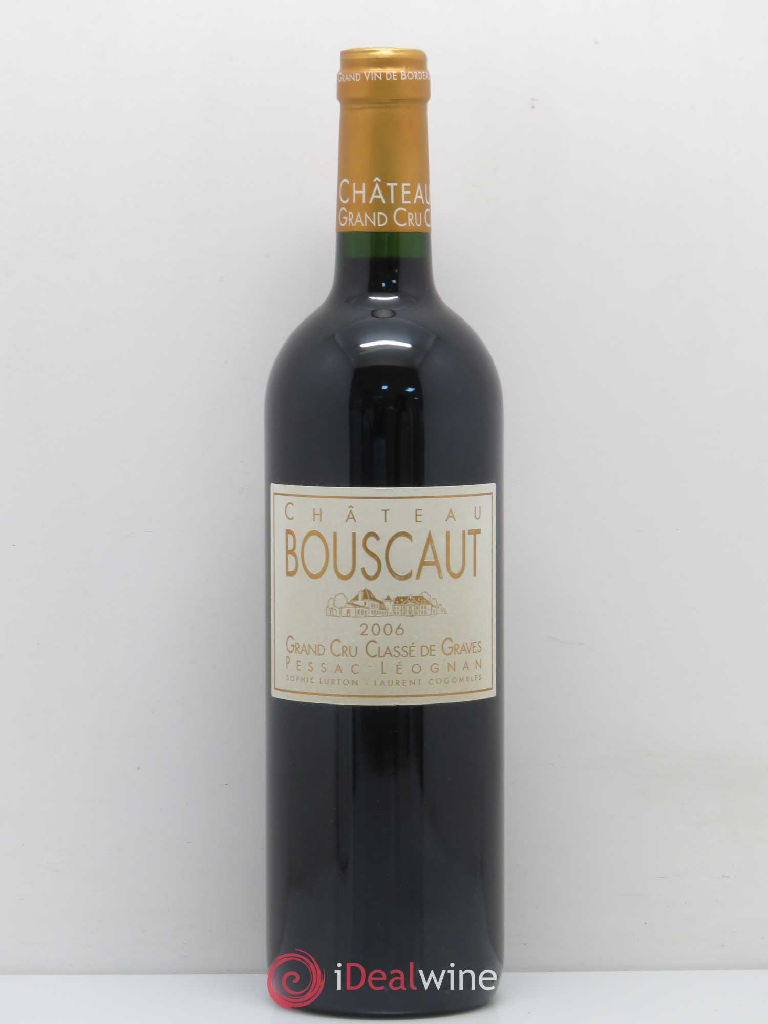 Château Bouscaut Cru Classé de Graves 2006 - Lot de 1 bouteille - 0