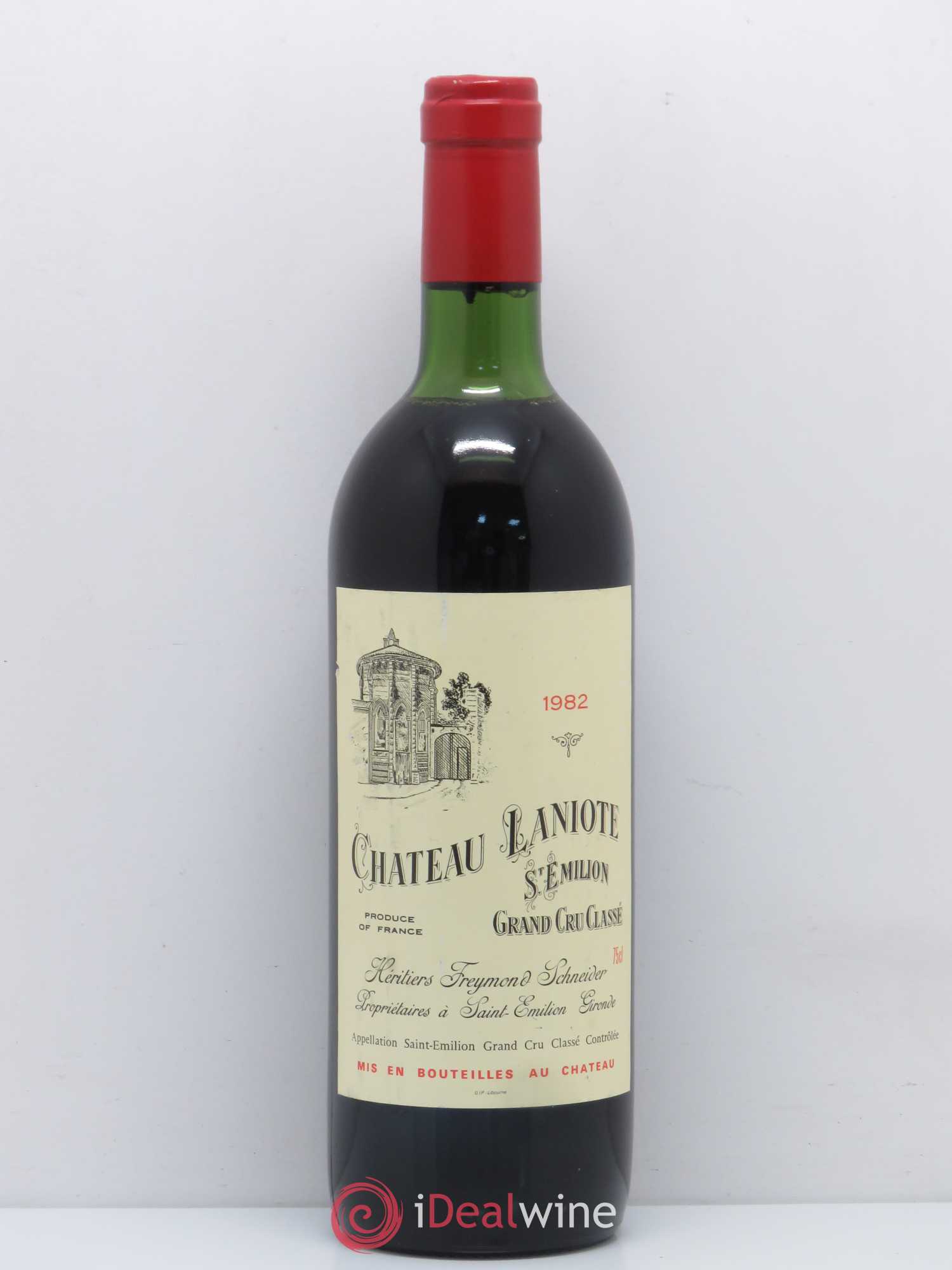 Château Laniote Grand Cru Classé 1982 - Lot de 1 bouteille - 0