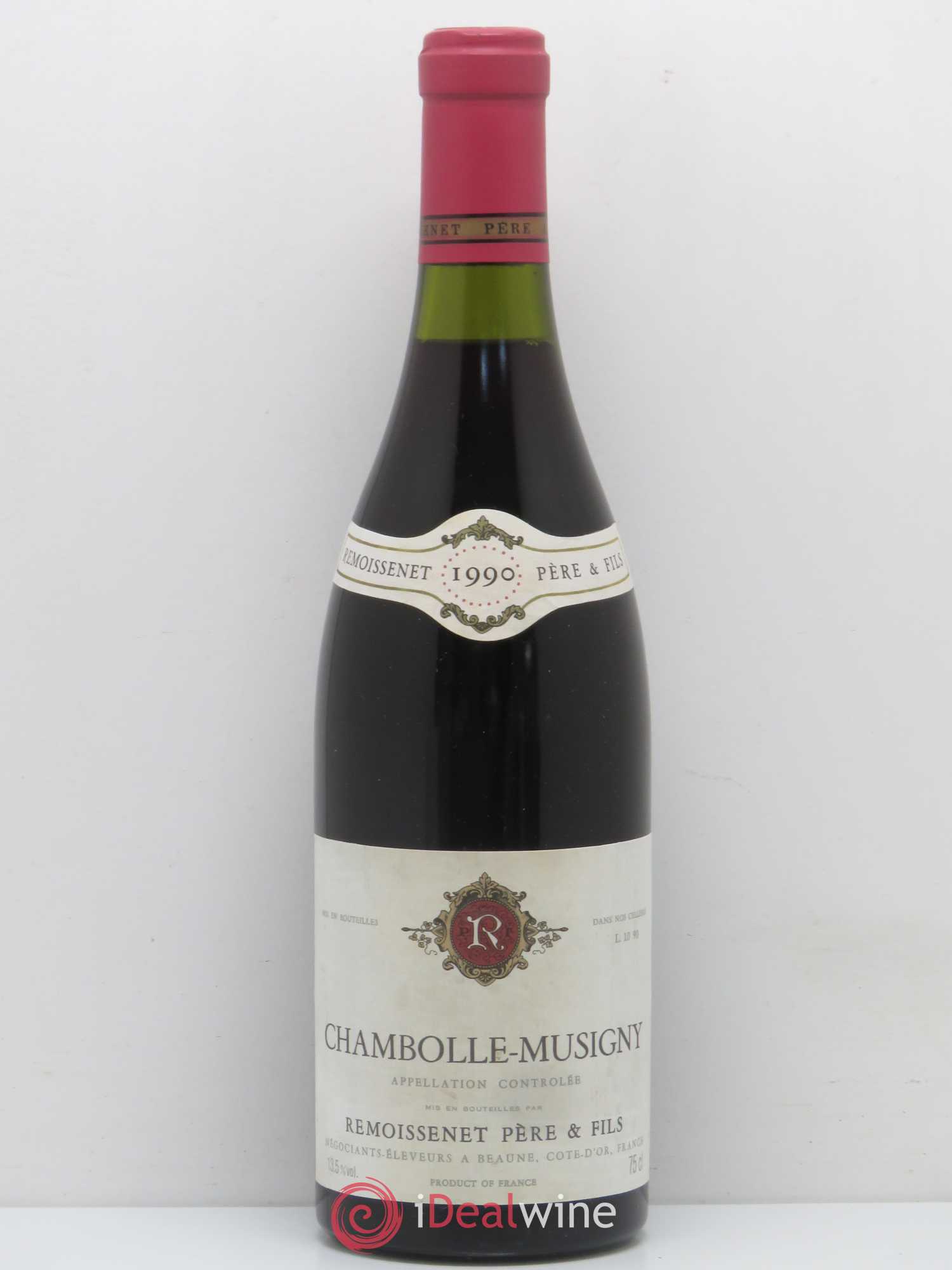 Chambolle-Musigny Remoissenet Pere & Fils 1990 - Posten von 1 Flasche - 0