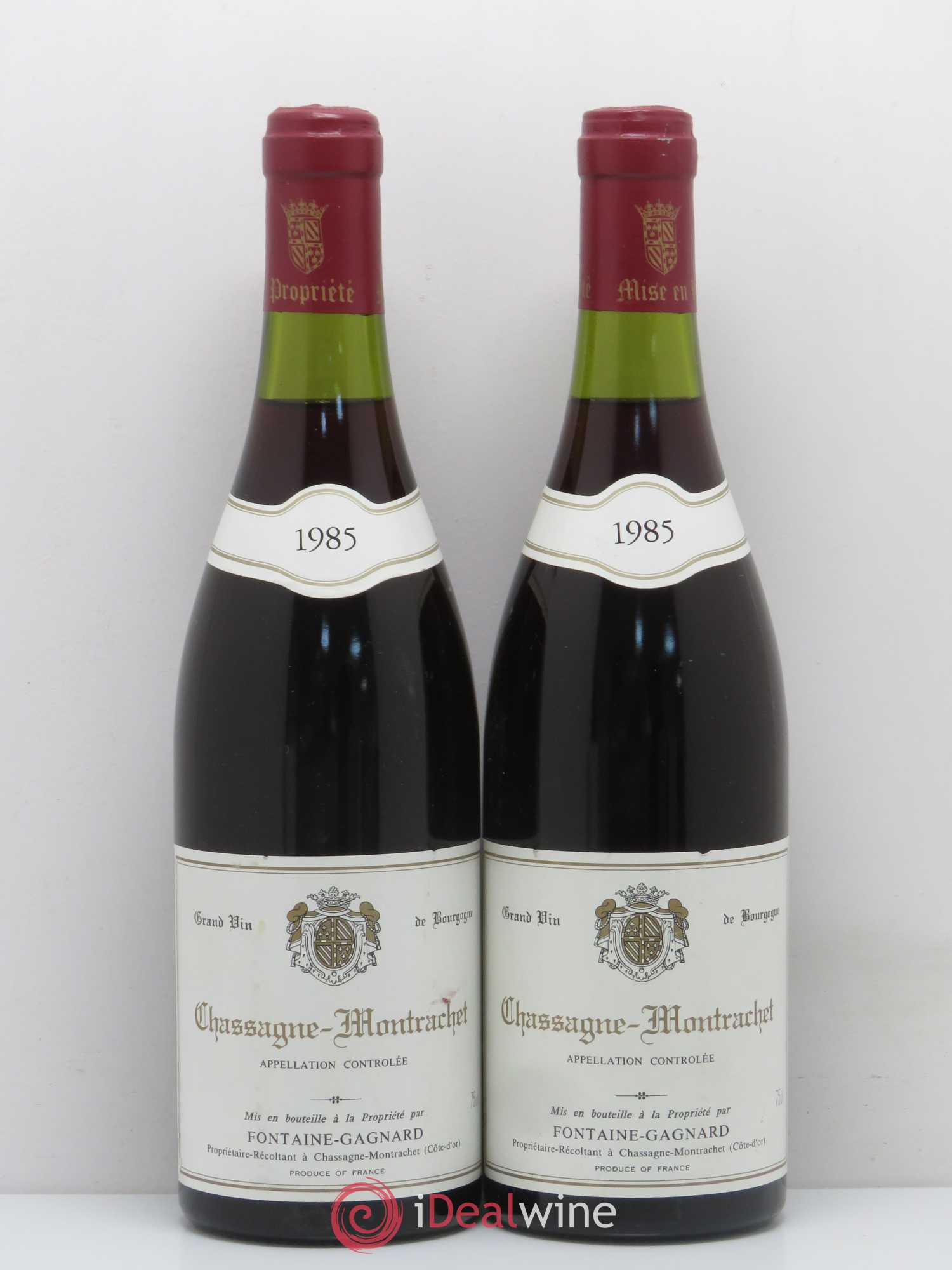 Chassagne-Montrachet 1985 - Posten von 2 Flaschen - 0