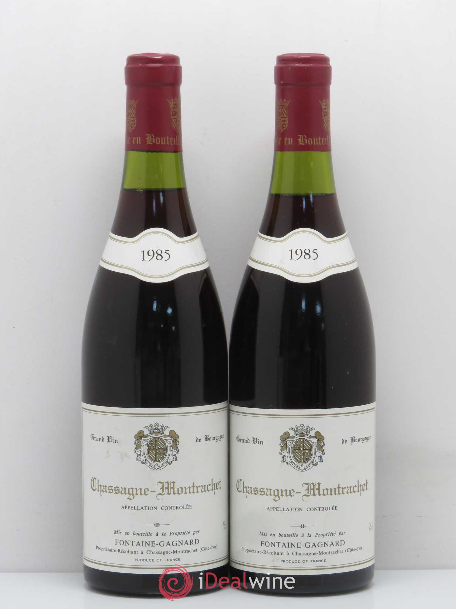 Chassagne-Montrachet Fontaine Gagnard 1985 - Lot de 2 bouteilles - 0